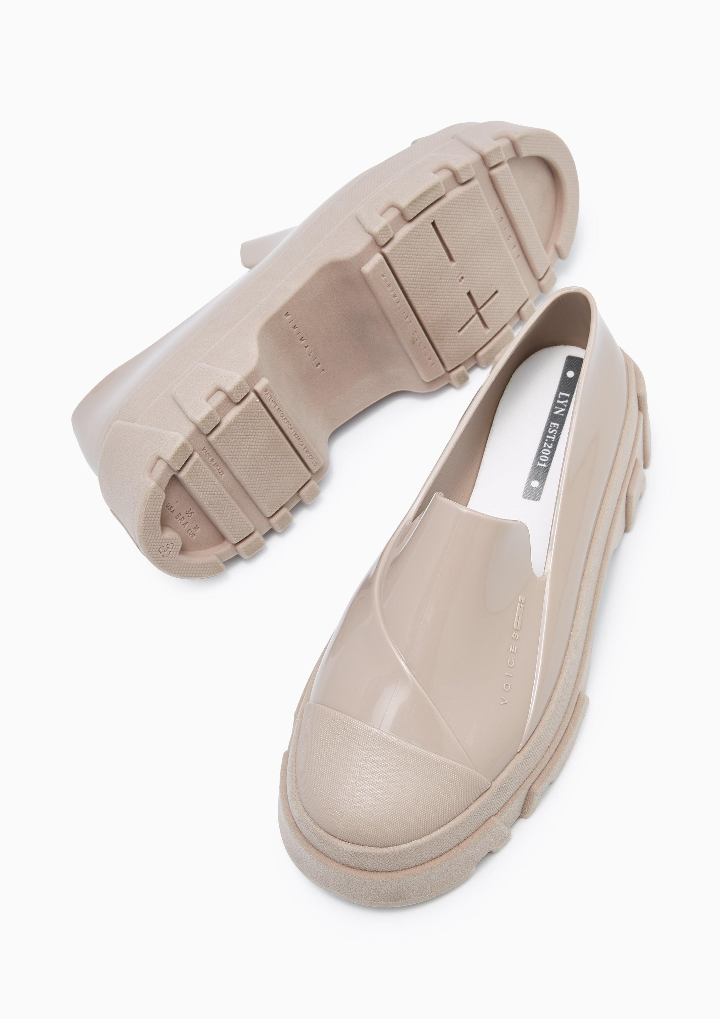 Bush Platform Loafers Beige - Lyn TH