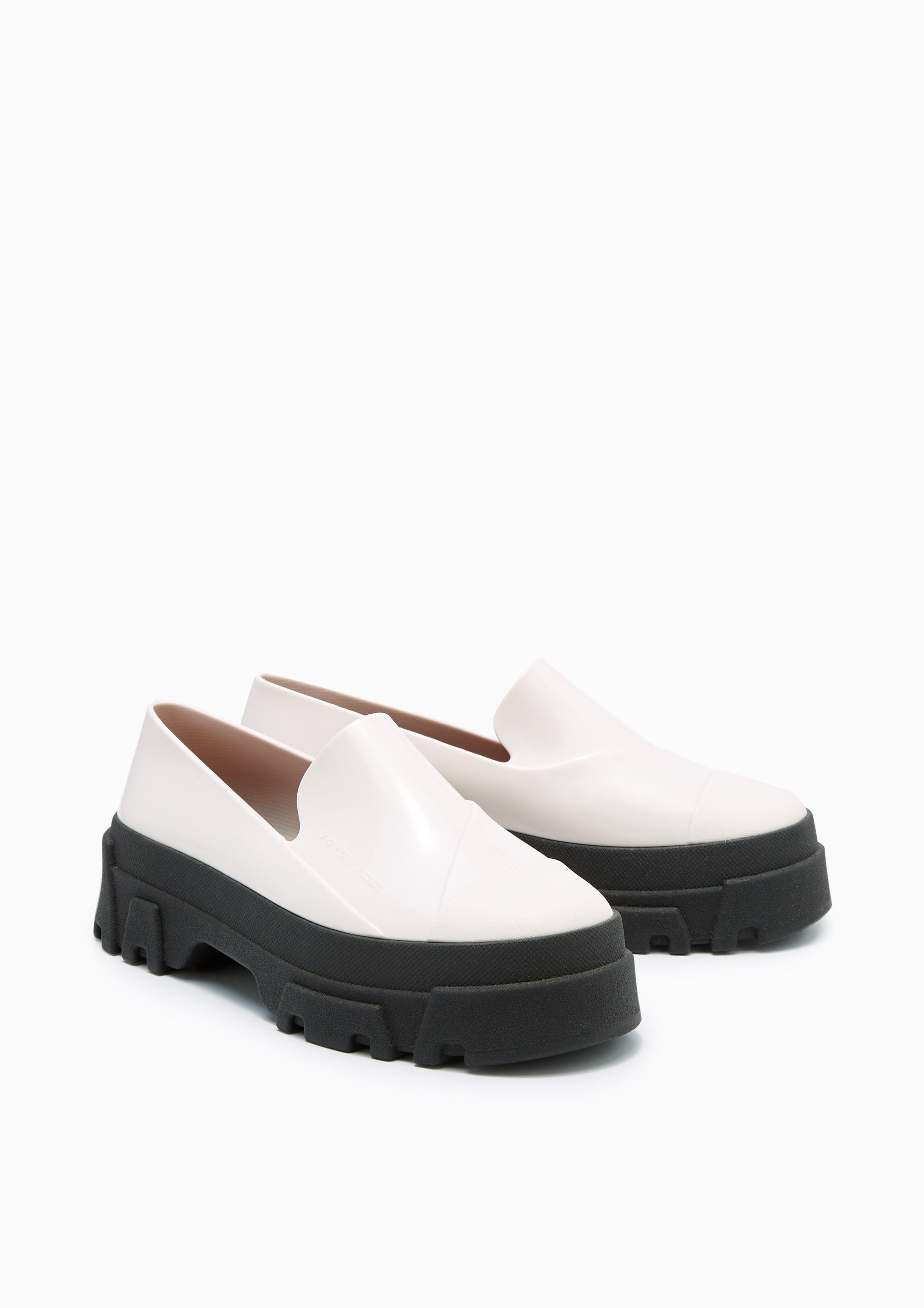 Bush Platform Loafers Off-White - Lyn TH