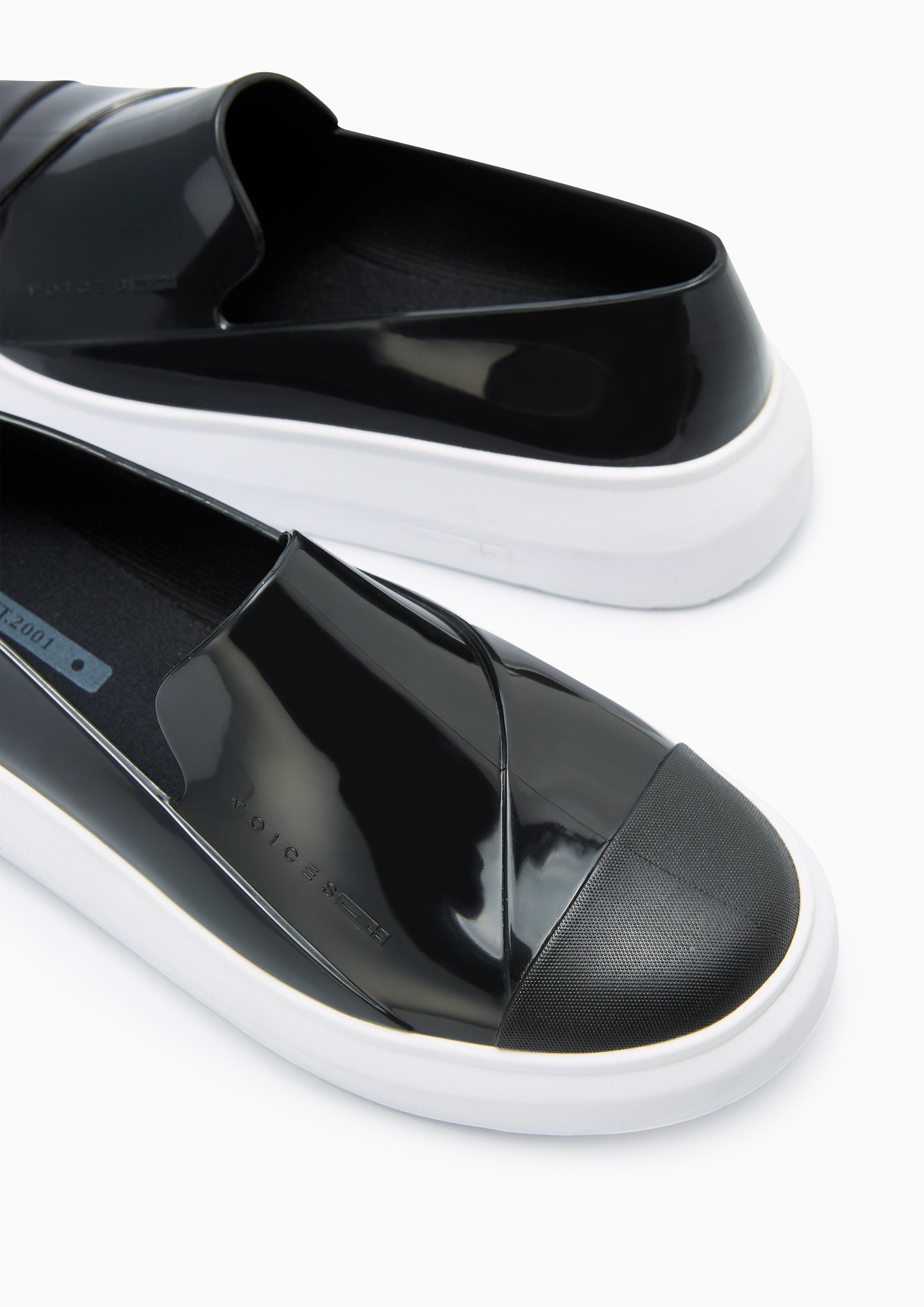 Bubble Gum Platform Loafers Black - Lyn TH