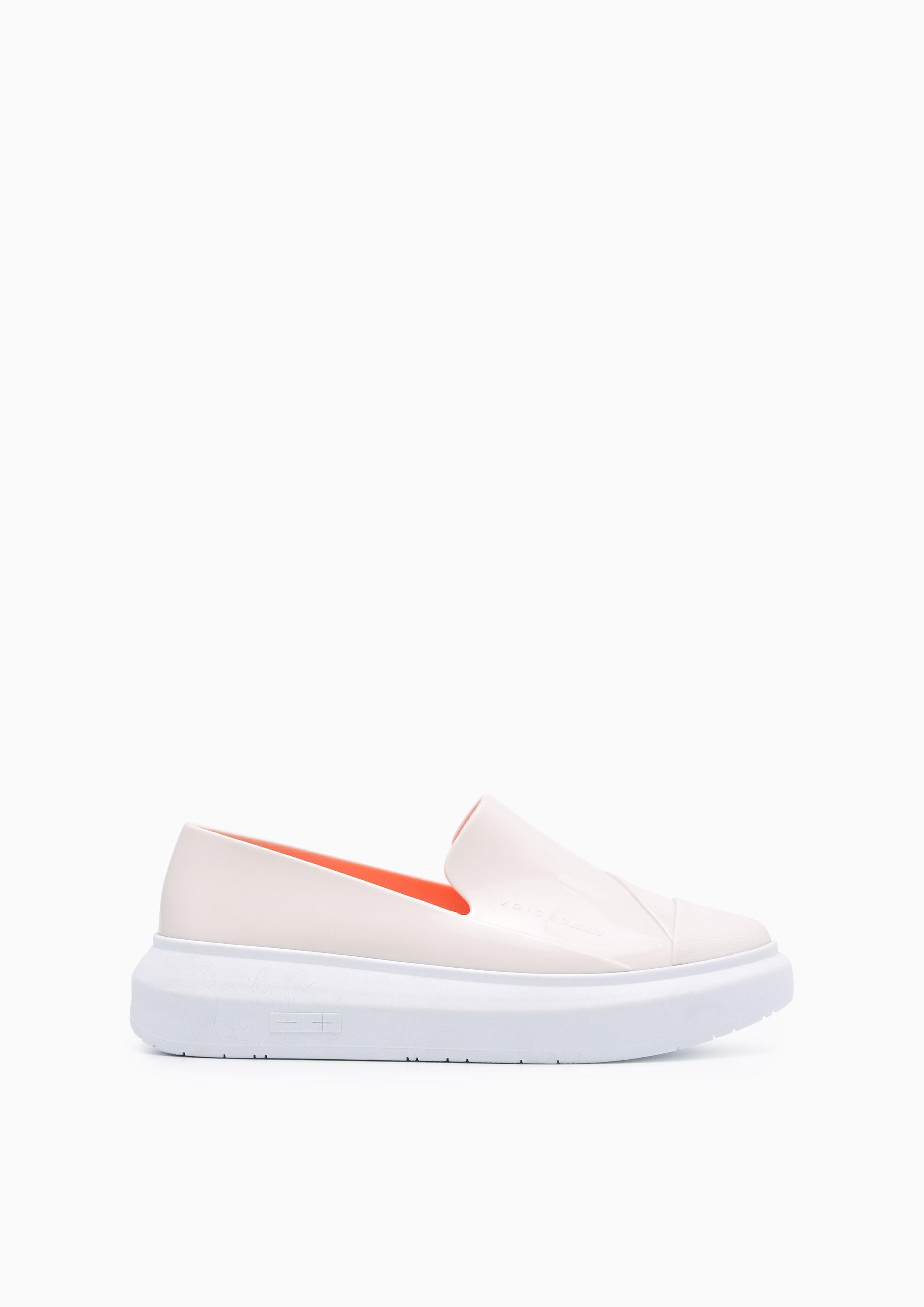 Bubble Gum Platform Loafers Off-White - Lyn TH