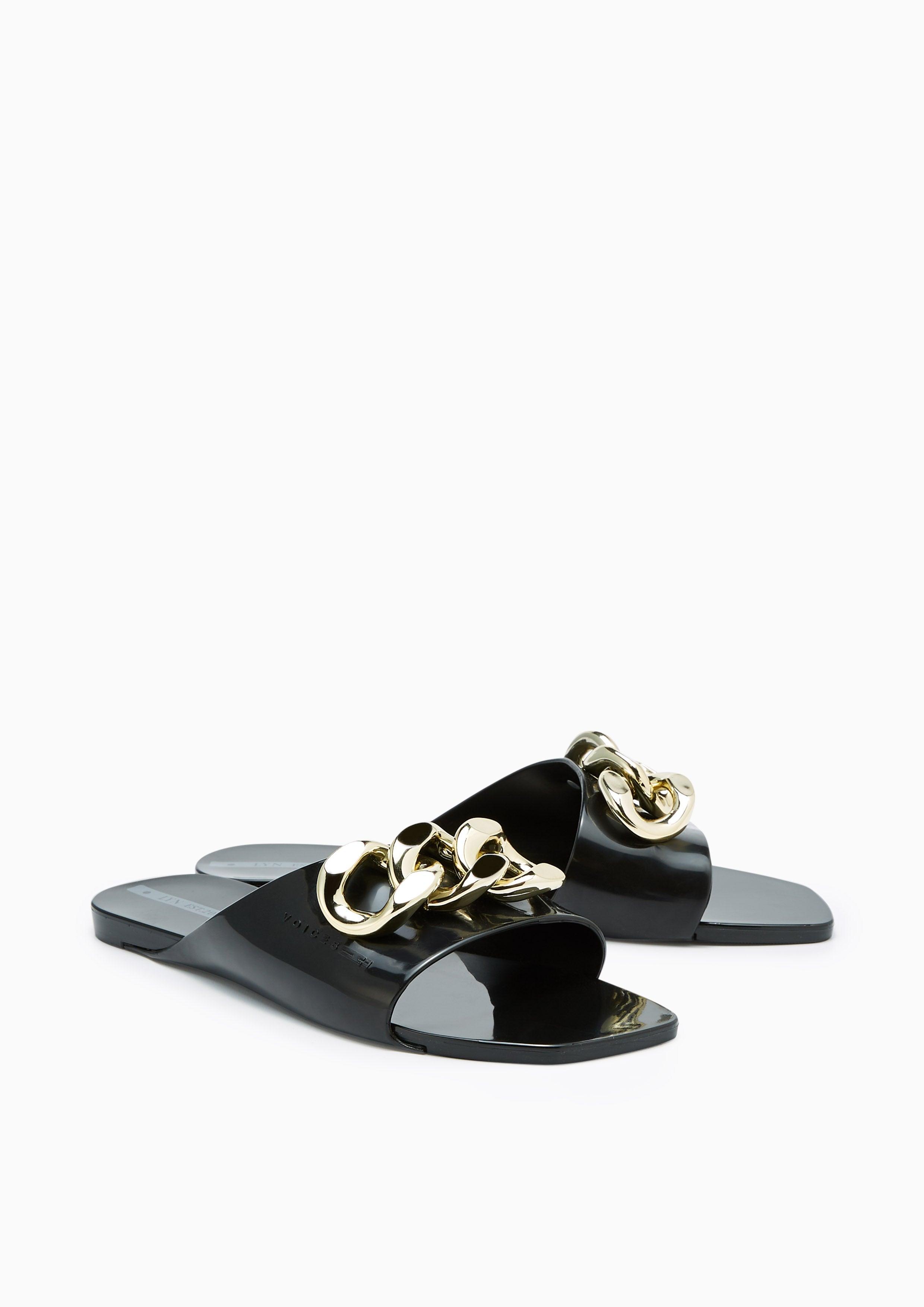 Bugloss Flat Sandals Black - Lyn TH