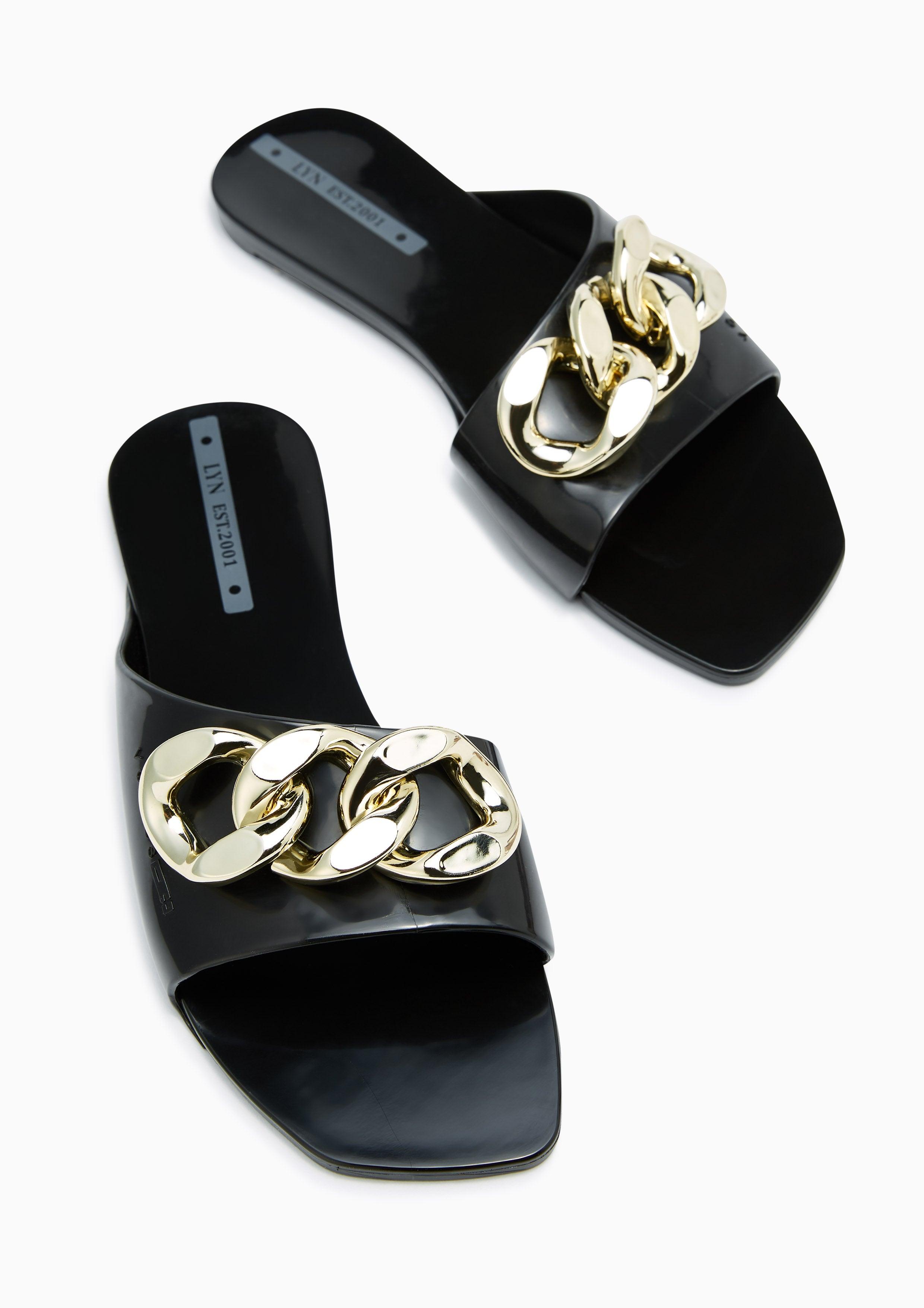 Bugloss Flat Sandals Black - Lyn TH