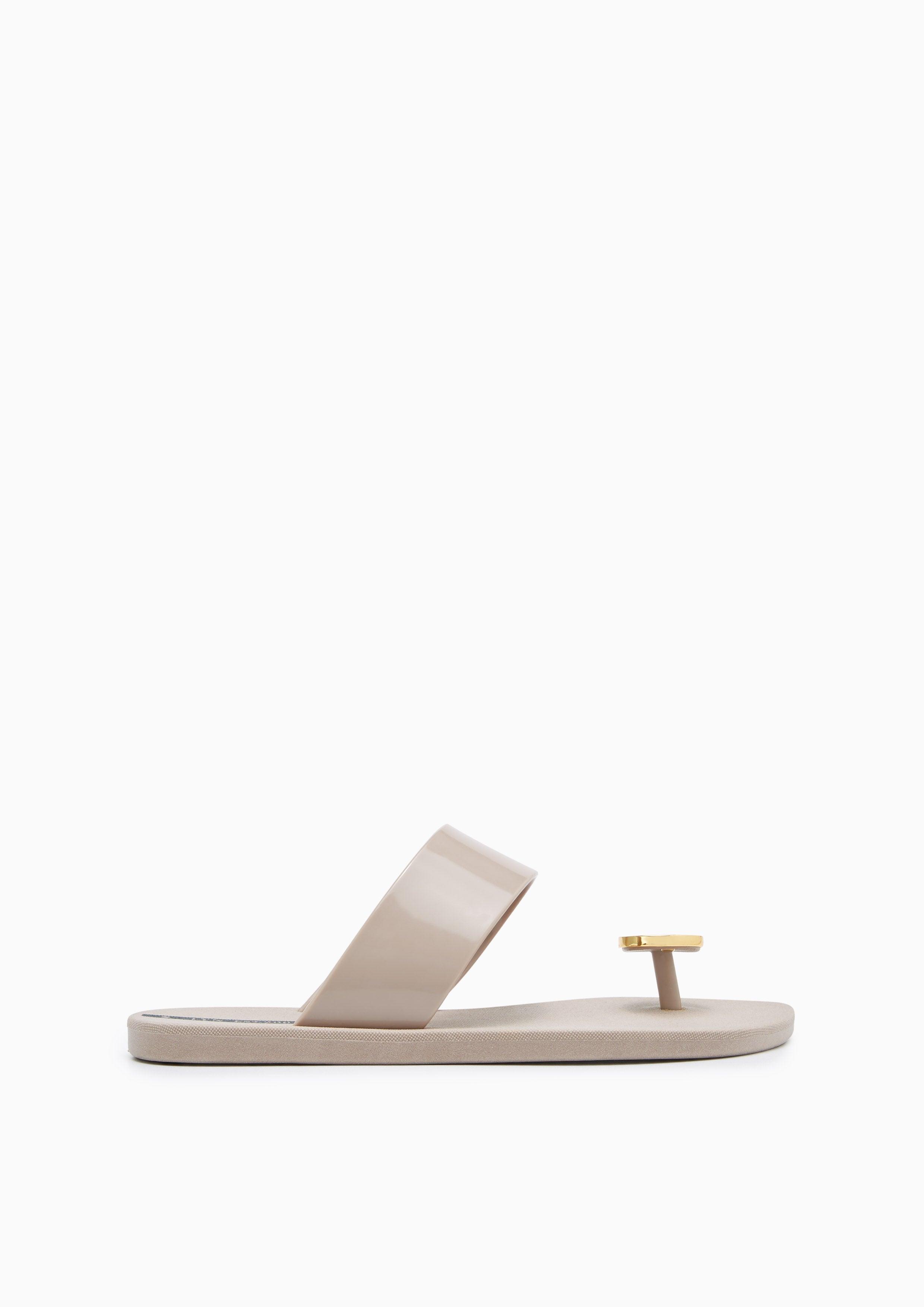 Bryony Flat Sandals Beige - Lyn TH