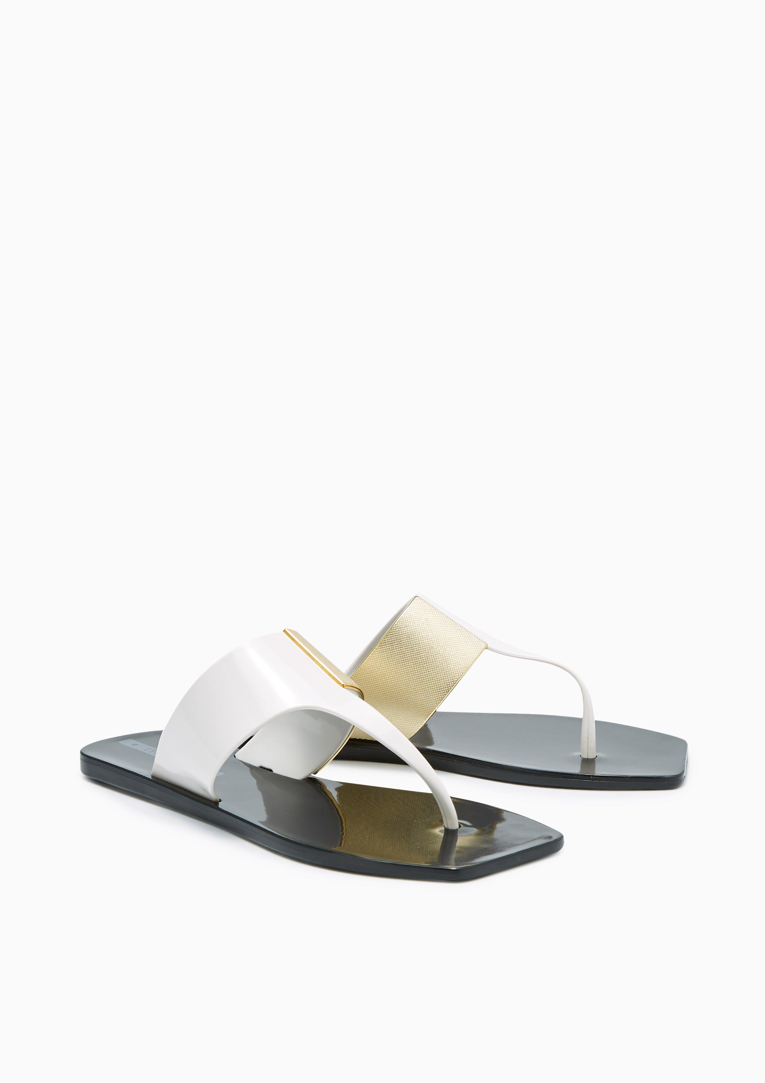 Balsam Flat Sandals White - Lyn TH