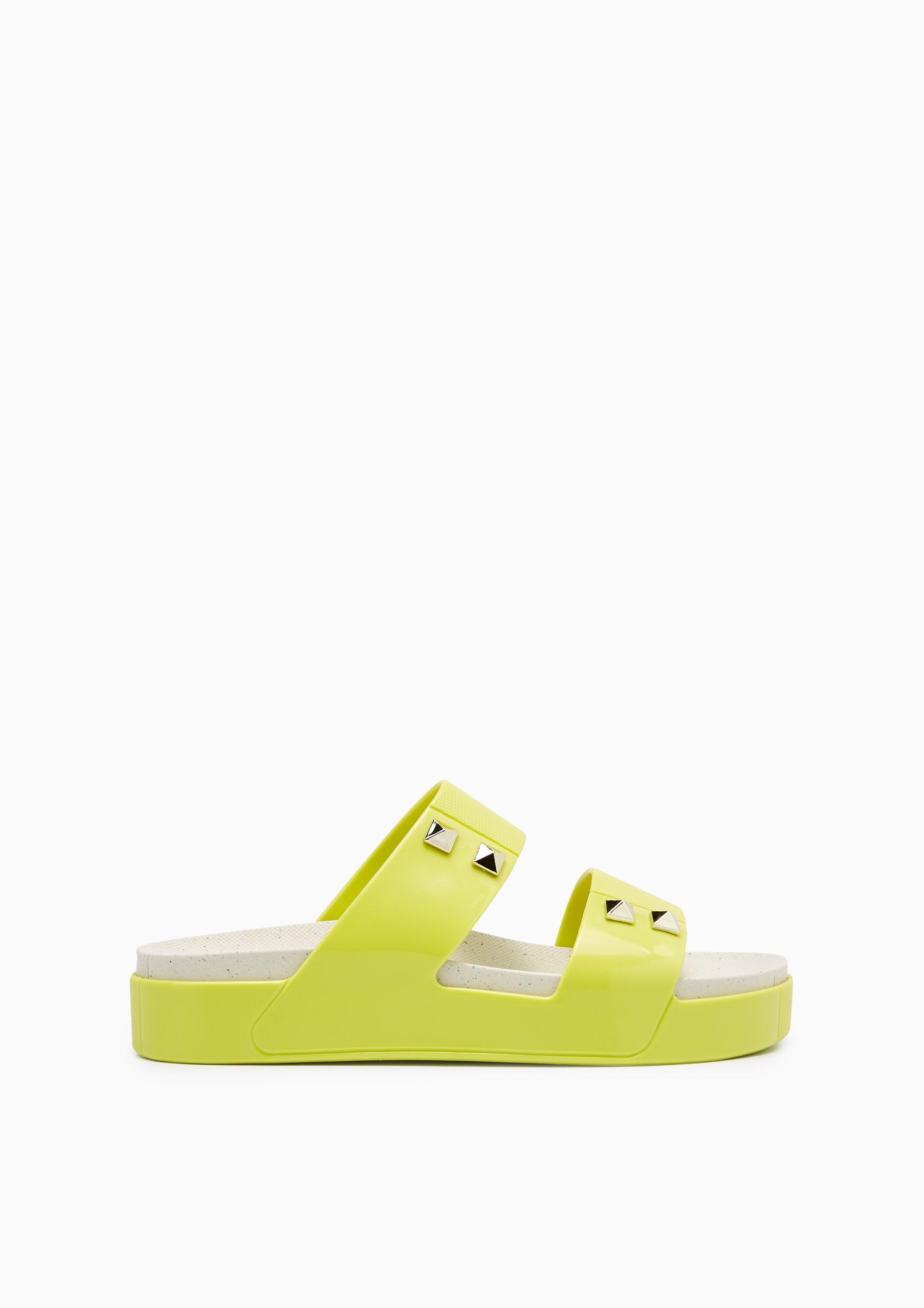 Boronia Flat Sandals Light Green - Lyn TH