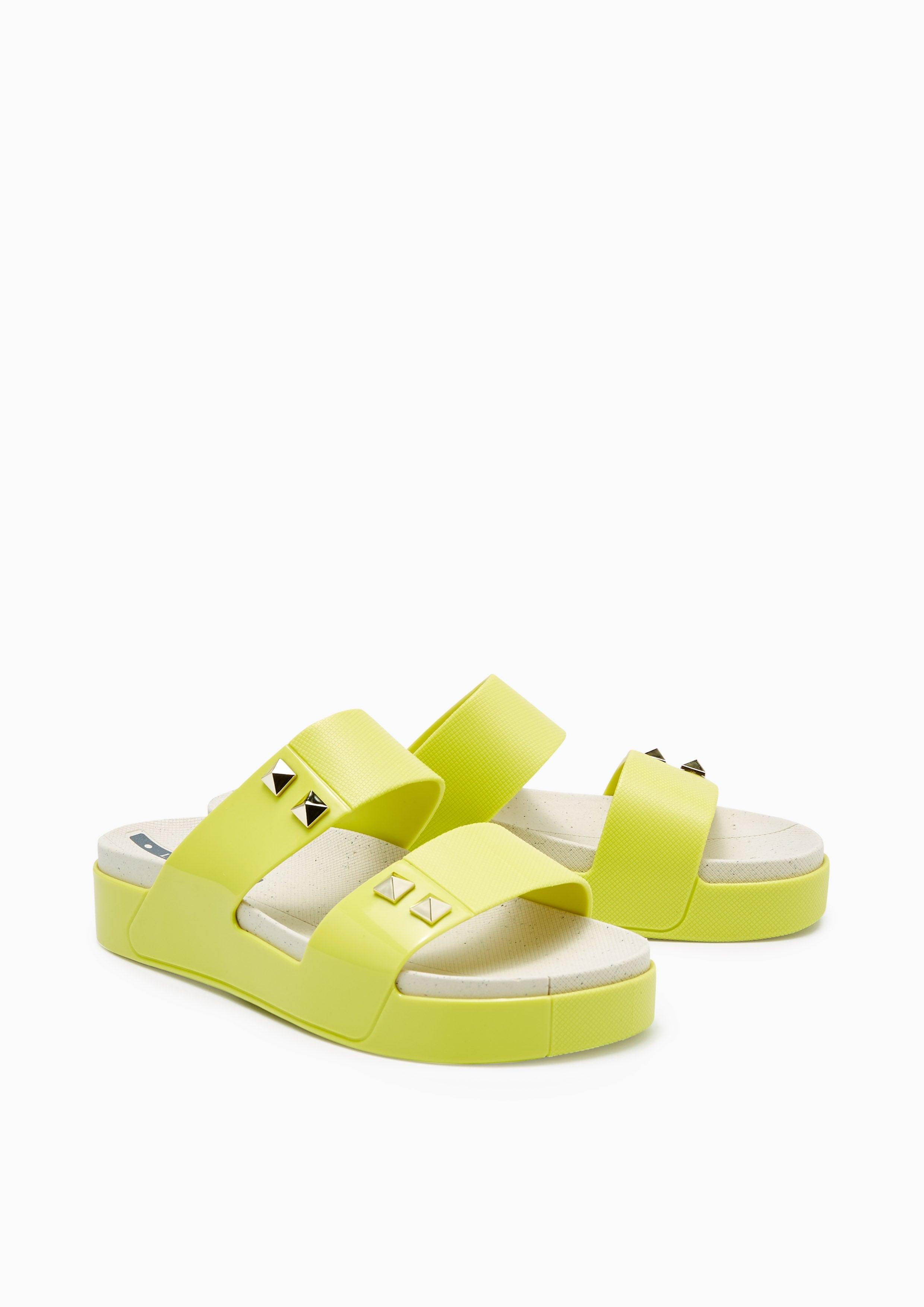 Boronia Flat Sandals Light Green - Lyn TH