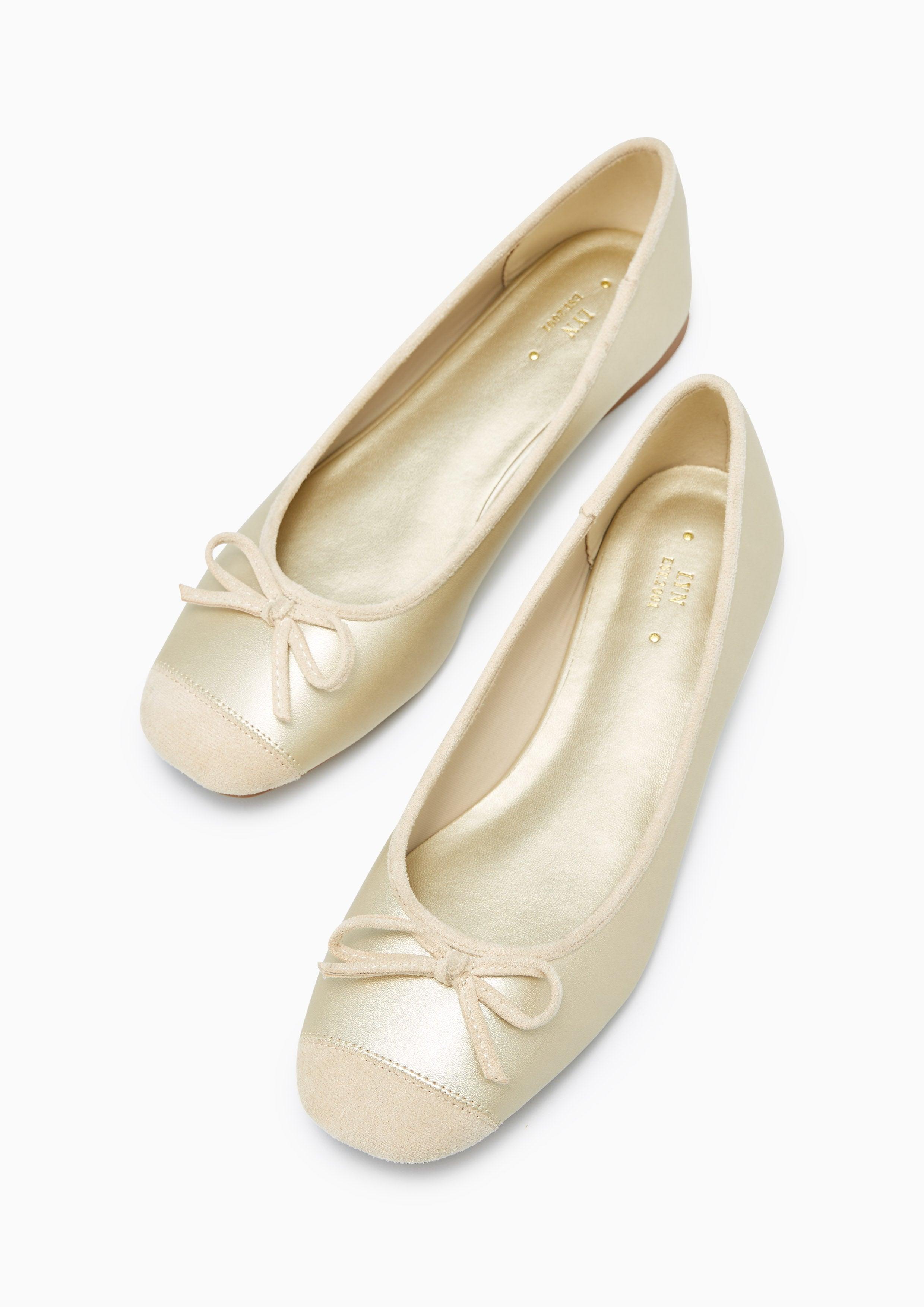 Barbette Ballerinas Gold - Lyn TH