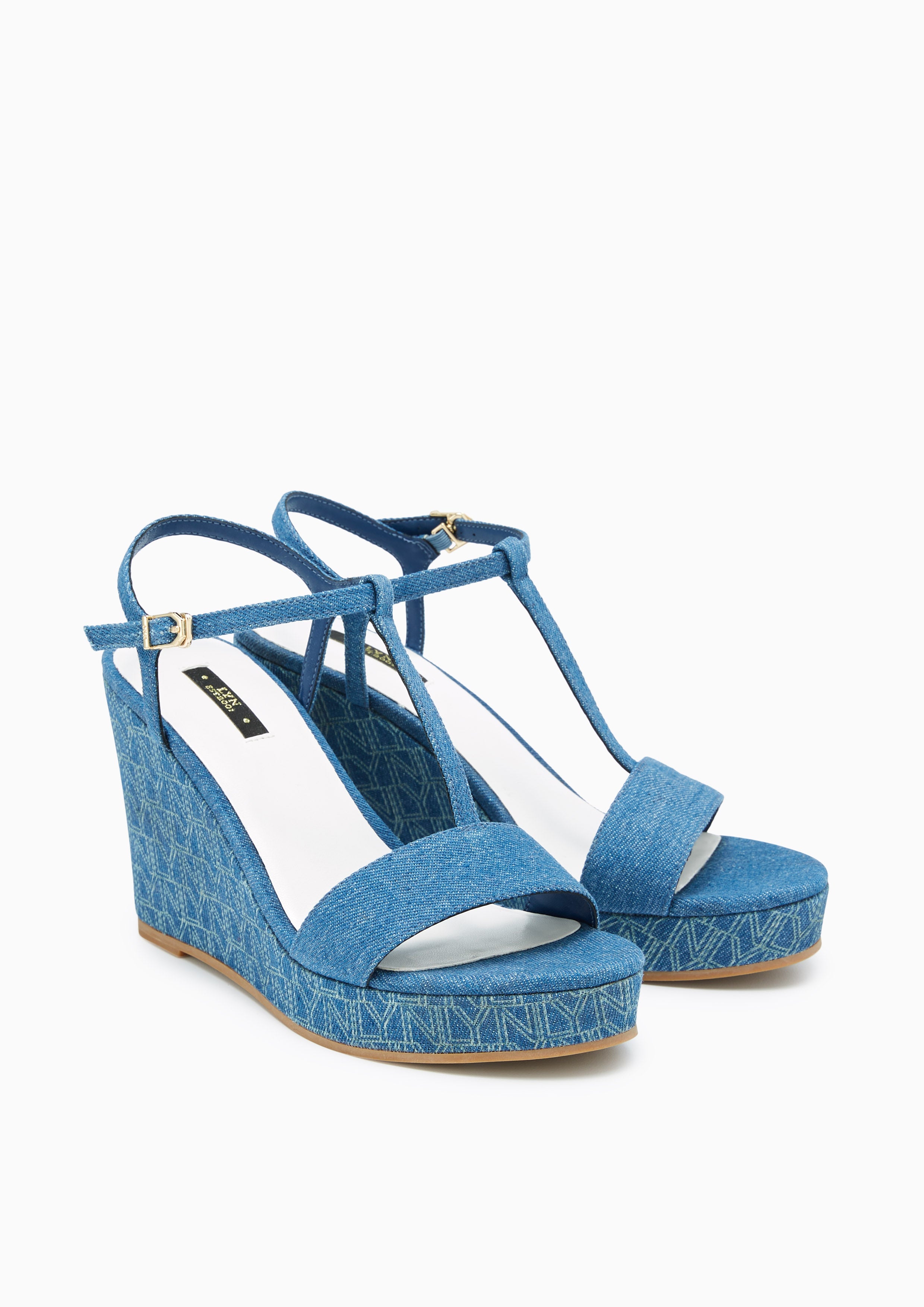 Butterfly Wedges Blue - Lyn TH