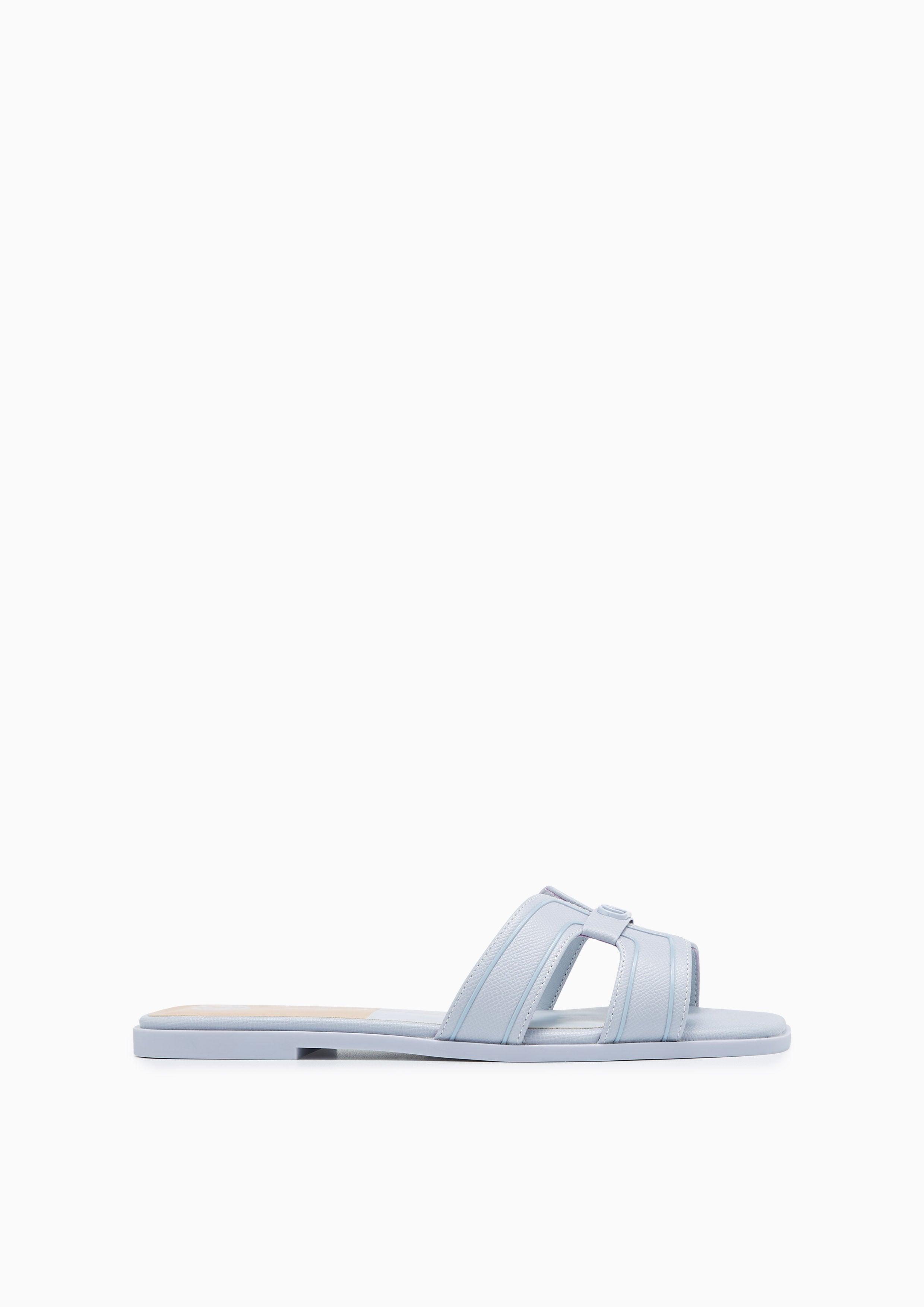 Hey Monotone Flat Sandals Purple - Lyn TH