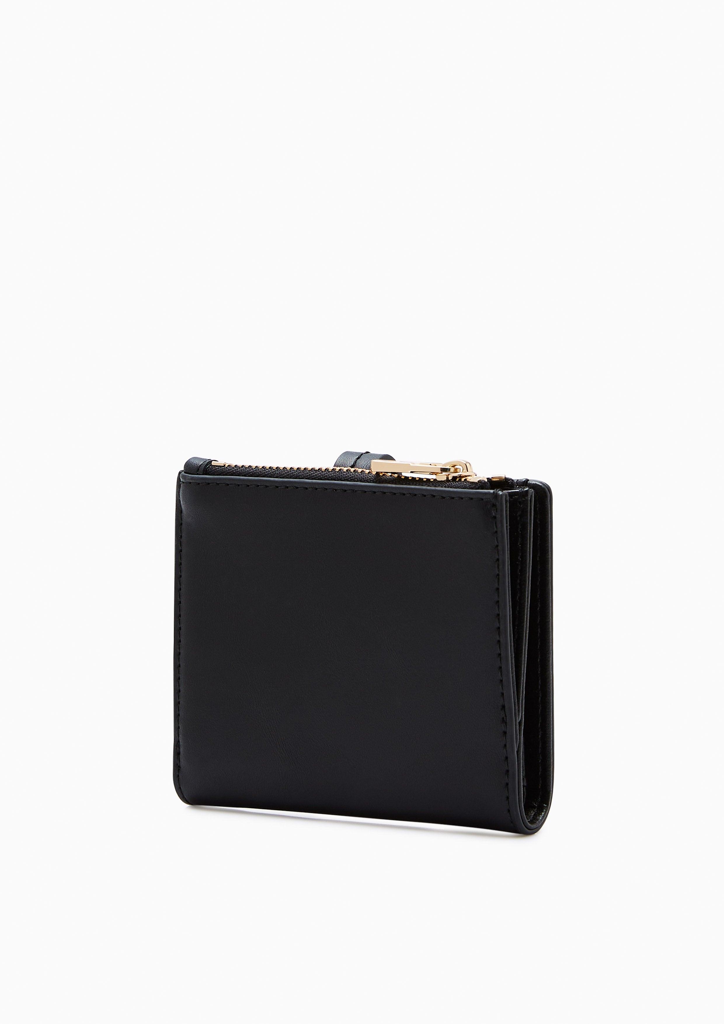 Brera Short Wallet Black - Lyn TH