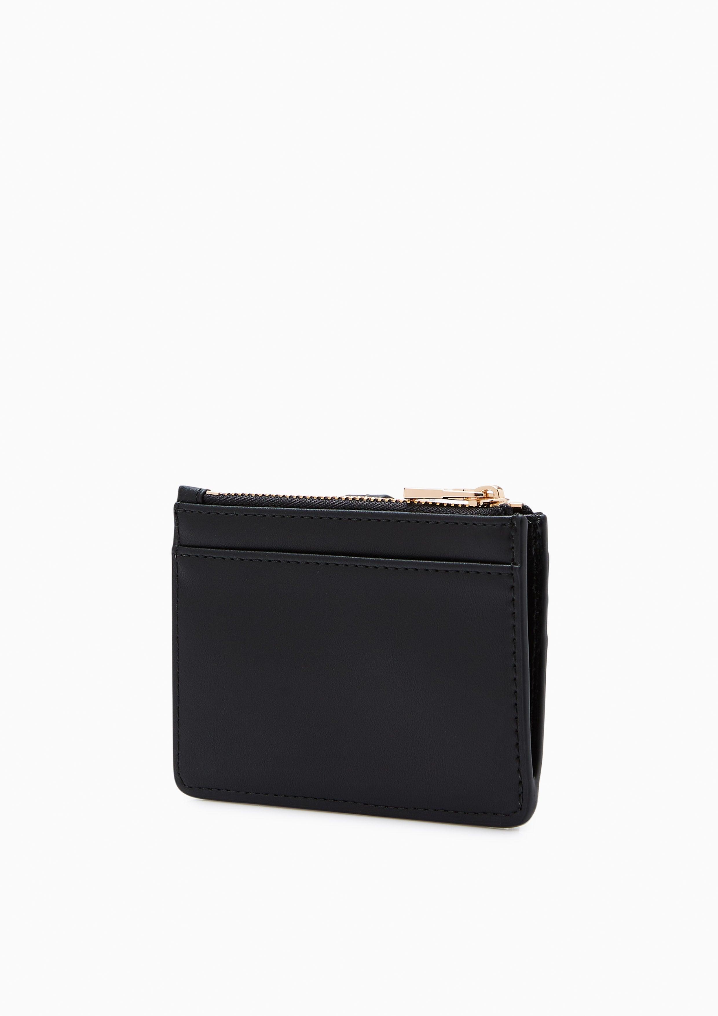 Brera Zip Card Holder Black - Lyn TH