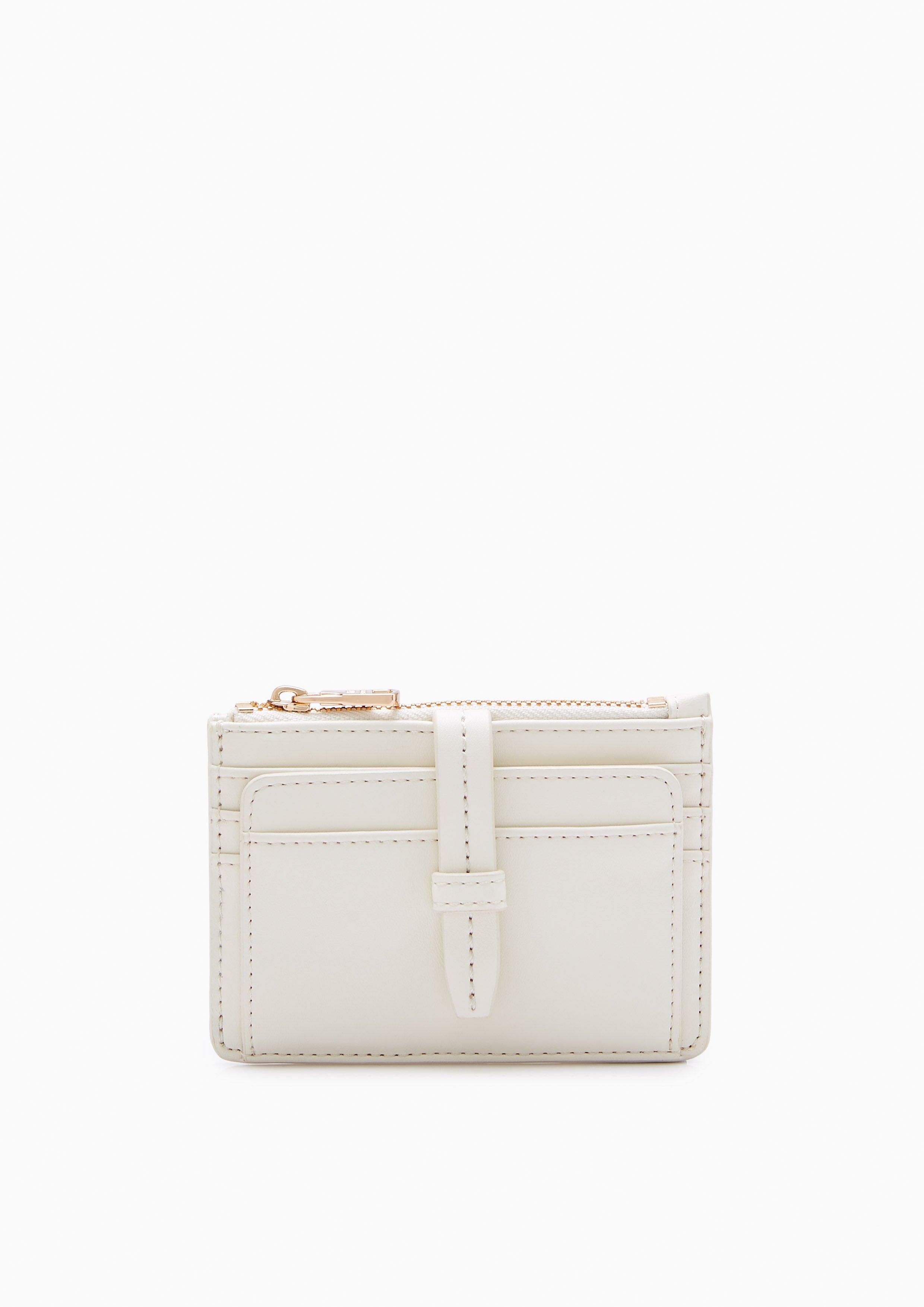 Brera Zip Card Holder Ivory - Lyn TH