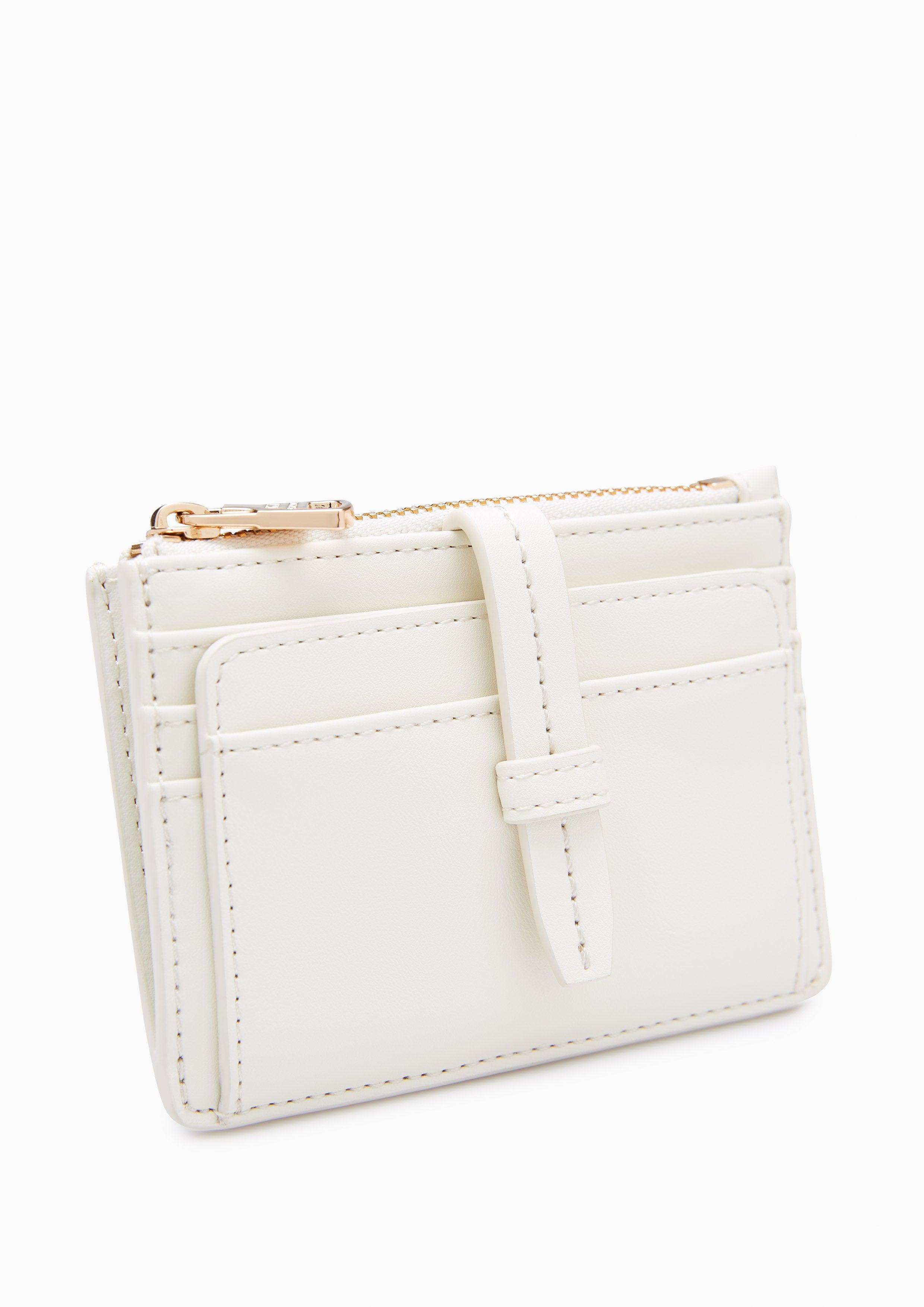 Brera Zip Card Holder Ivory - Lyn TH