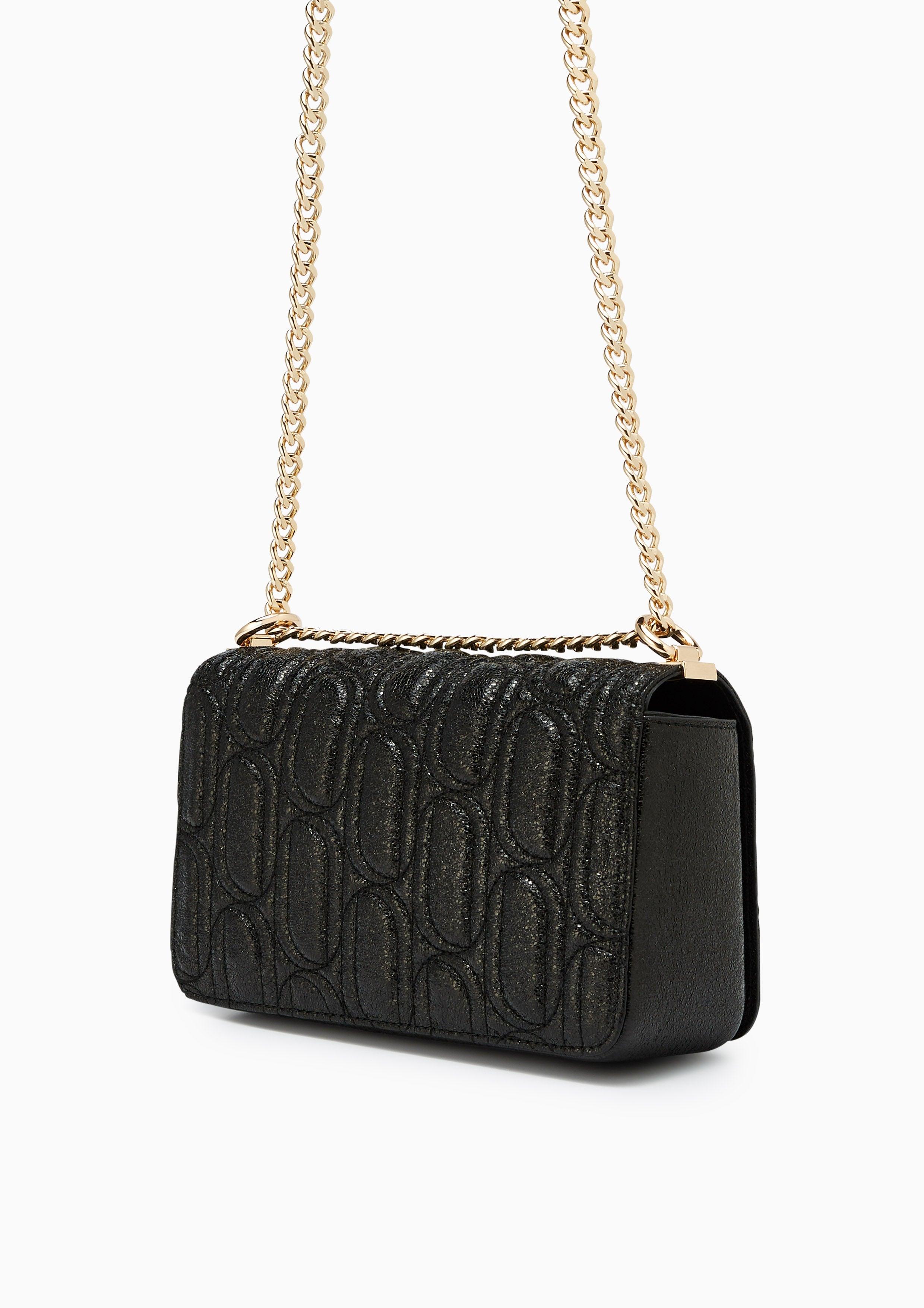 Moon Party Infinite Crossbody Bag M Glitter Black