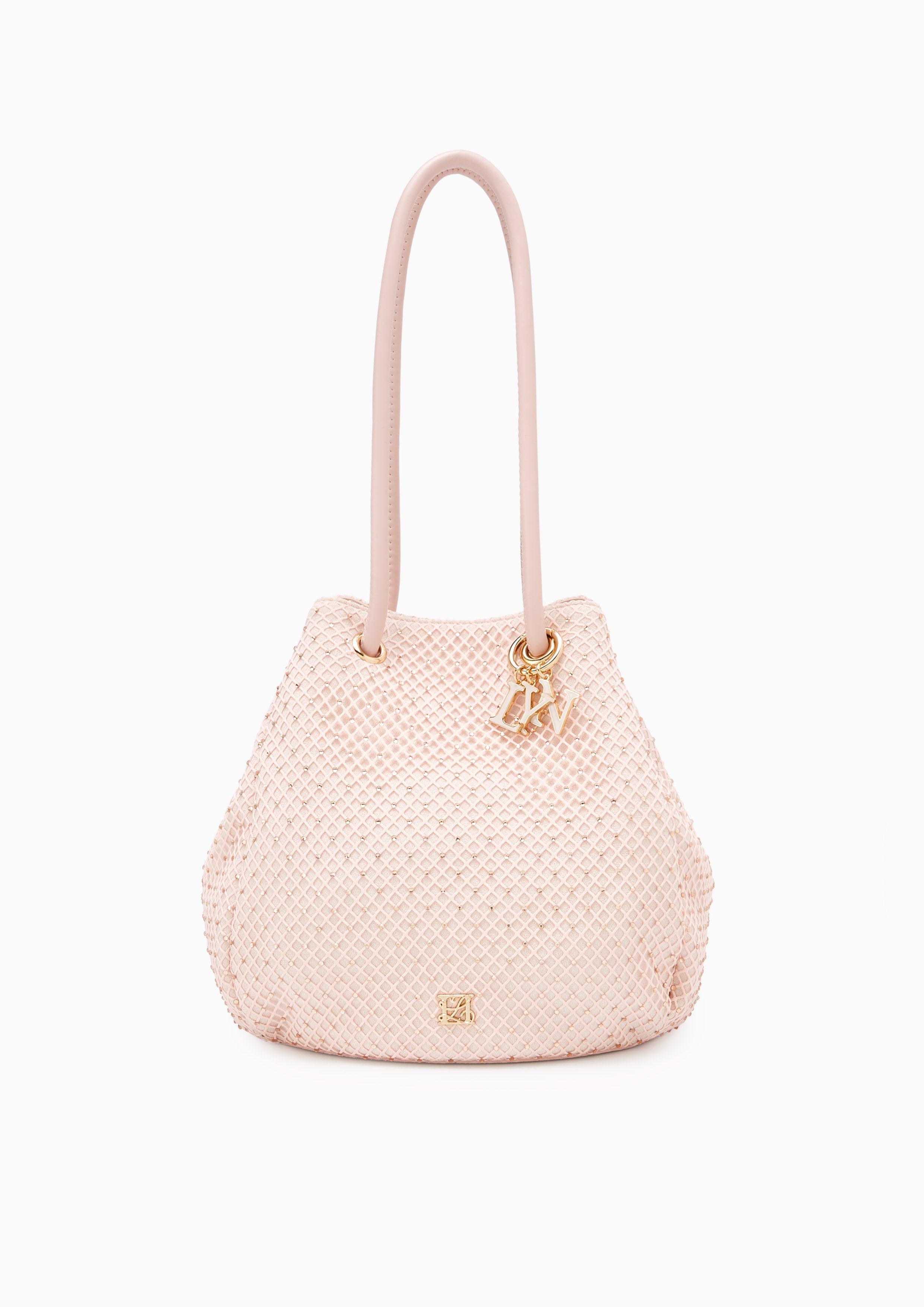 Danis Shoulder Soft Bag Pink