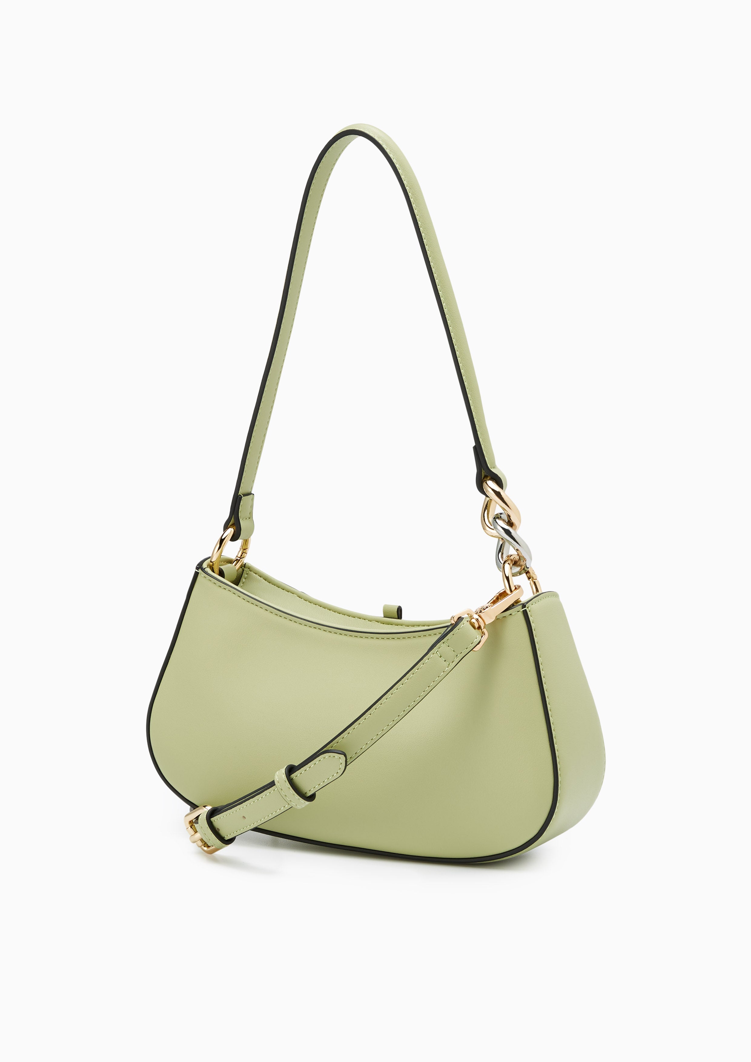 Brighton Patchy Shoulder Bag S Green