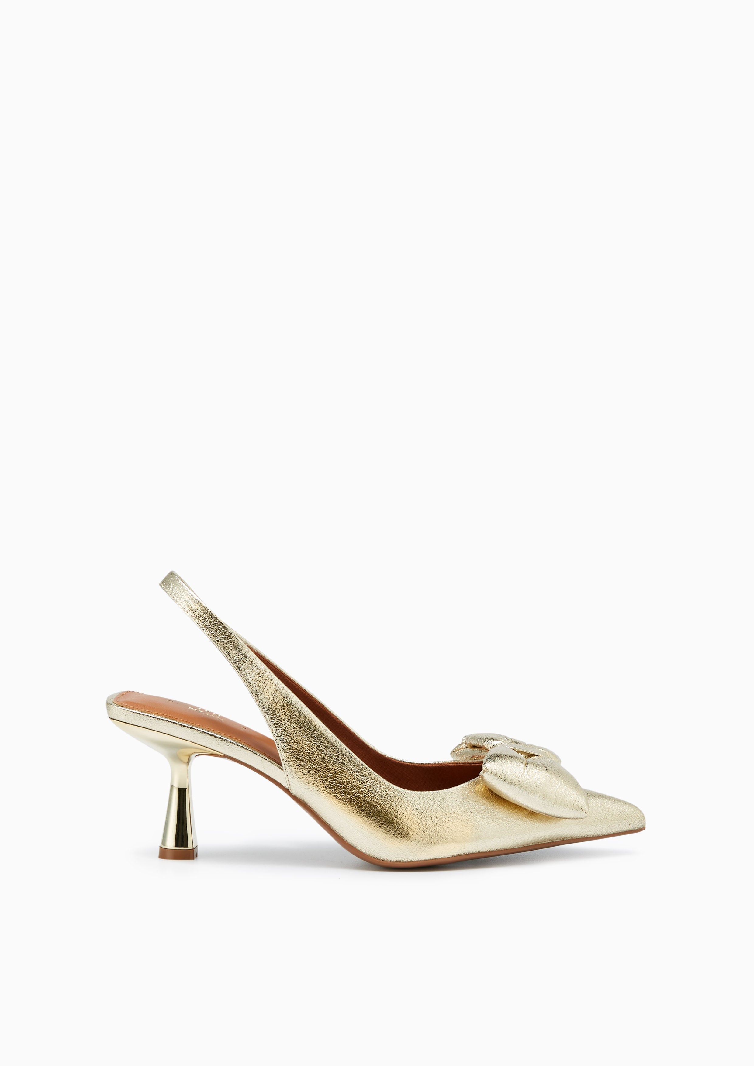 Bow Berry Slingback Gold - Lyn TH