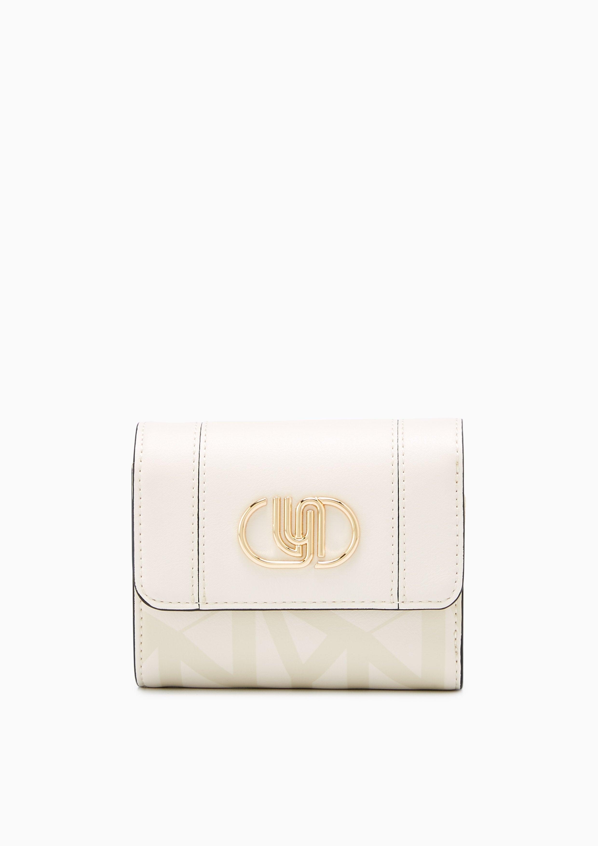 Athens Inf Short Wallet Printed Ivory - Lyn TH