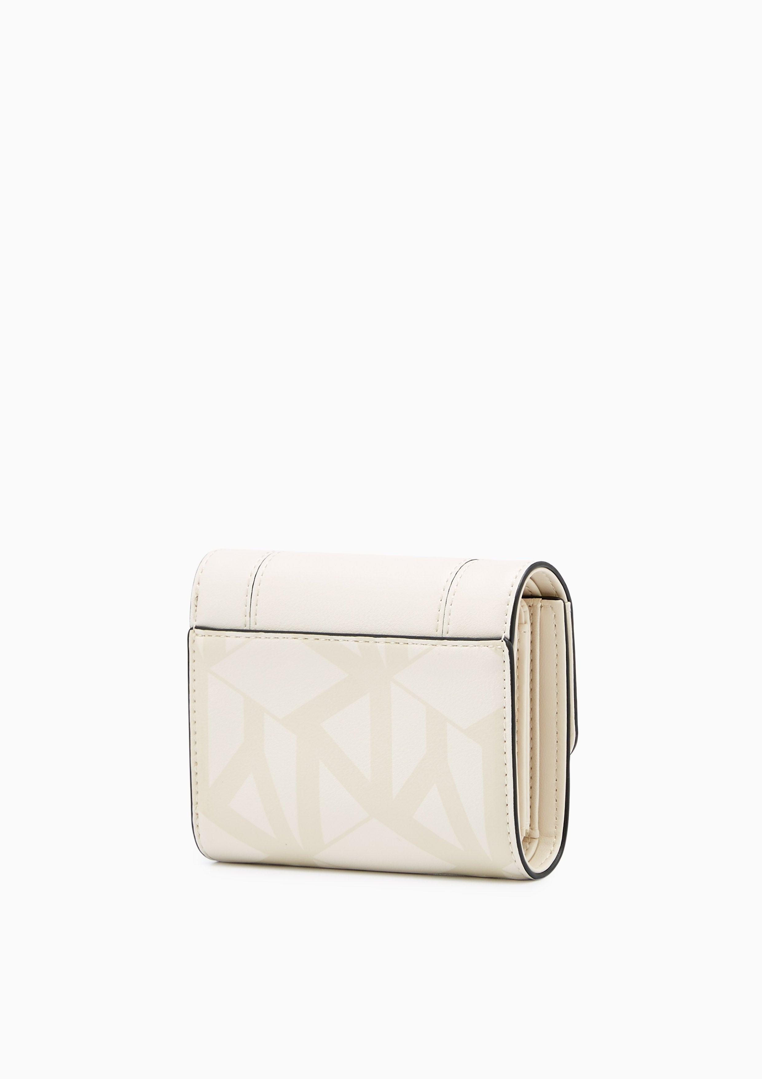 Athens Inf Short Wallet Printed Ivory - Lyn TH