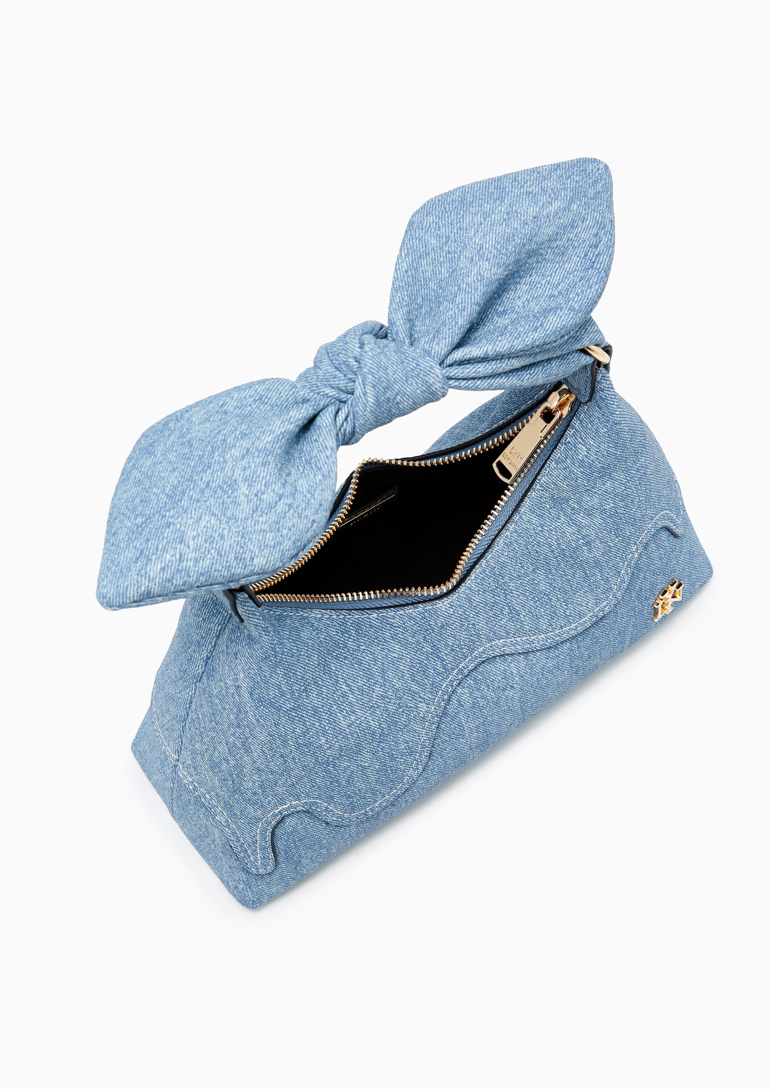 Twistta Hobo Top Handle Bag Blue