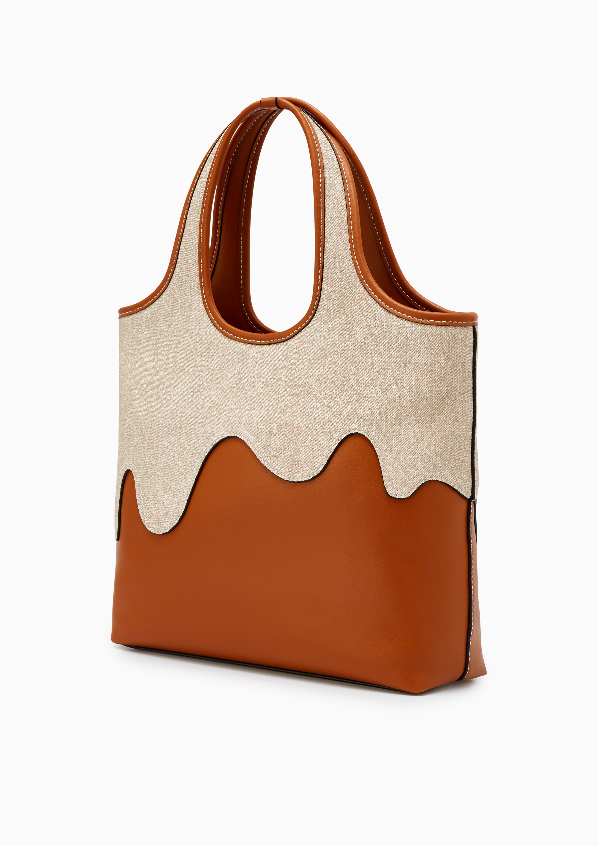 Twistta Shopping Bag Brown