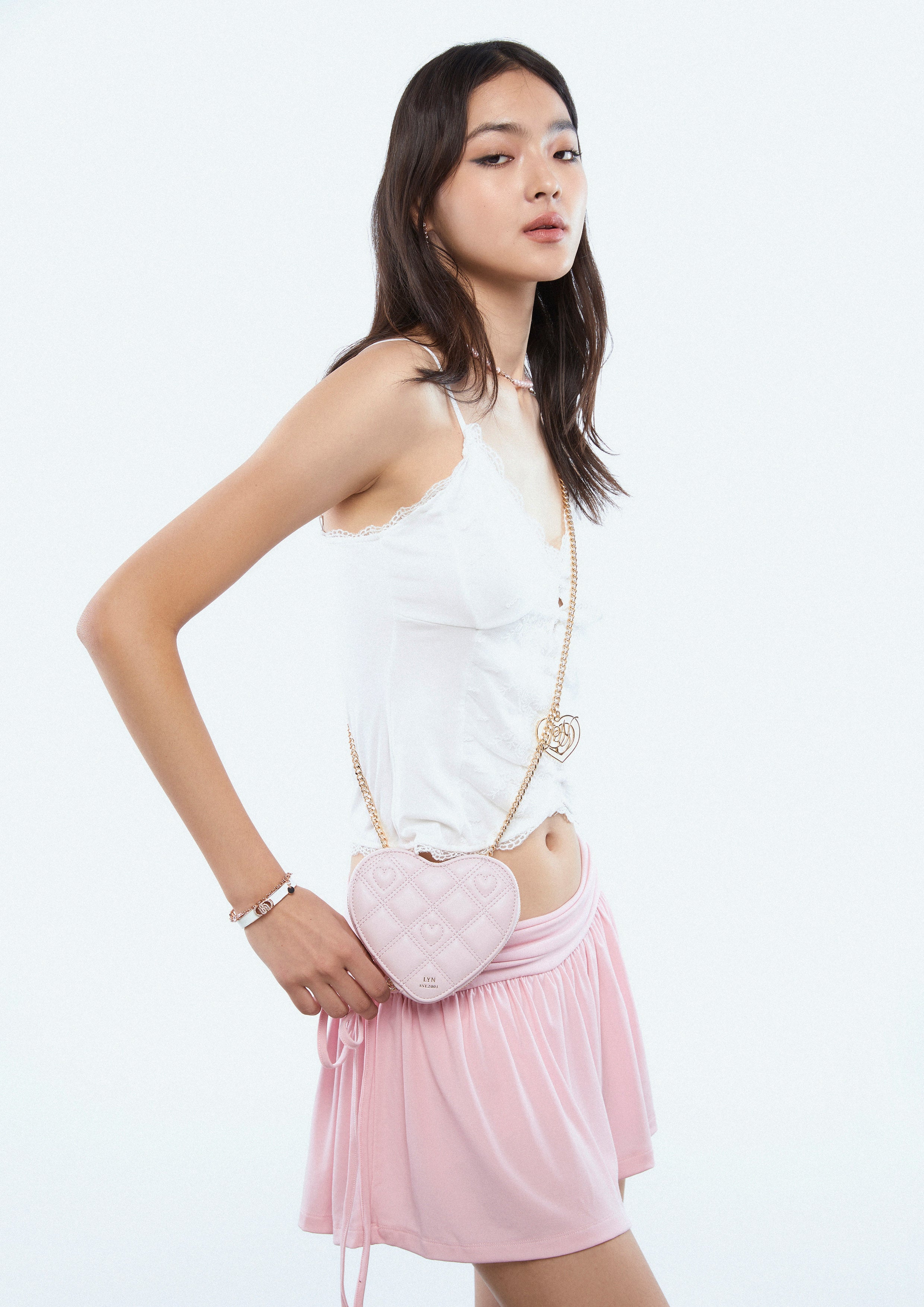 Kyoko Crossbody Micro Bag Pink