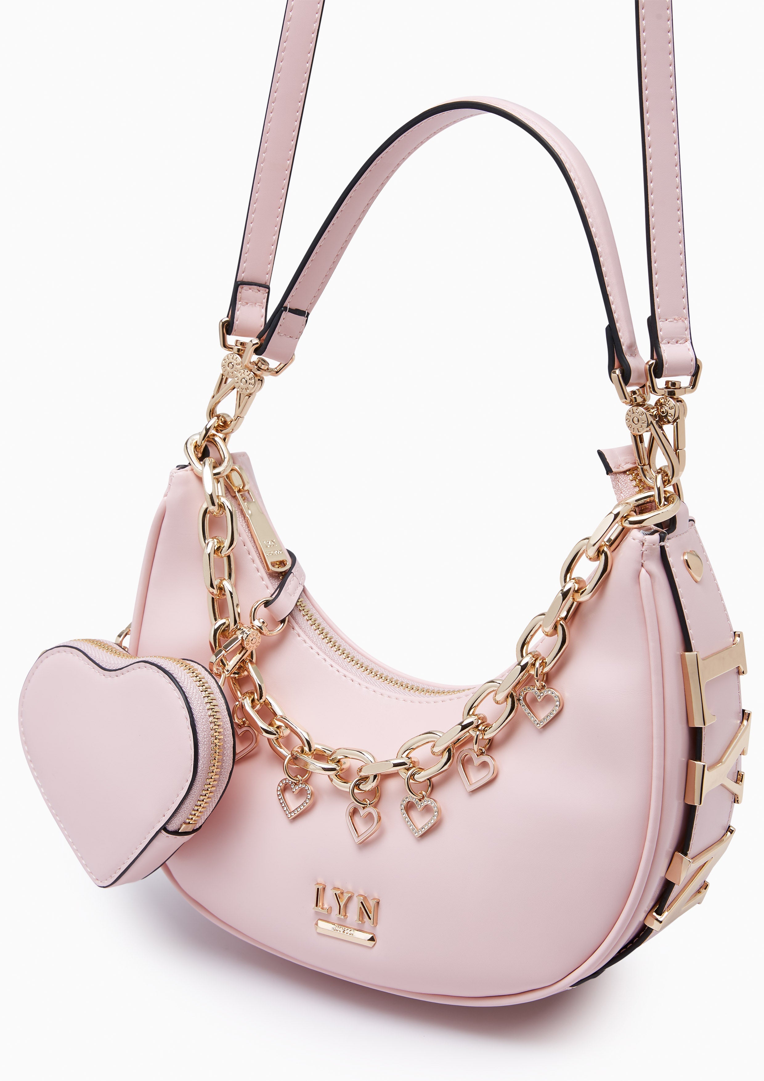 Diva Sweet Heart S Shoulder Bag Pink