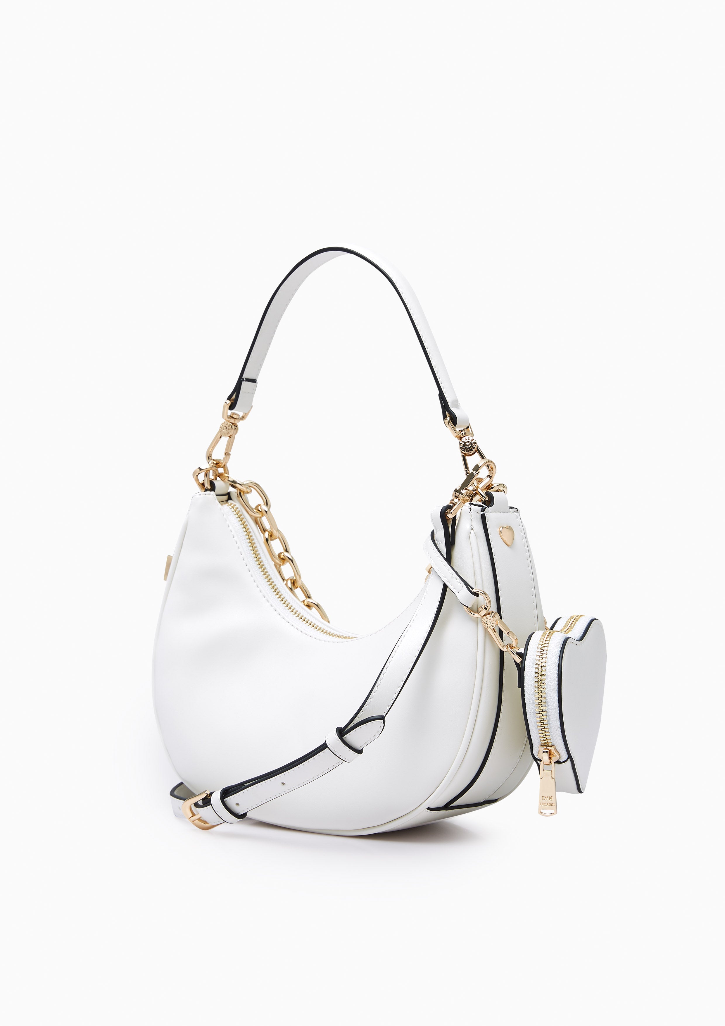 Diva Sweet Heart S Shoulder Bag Ivory