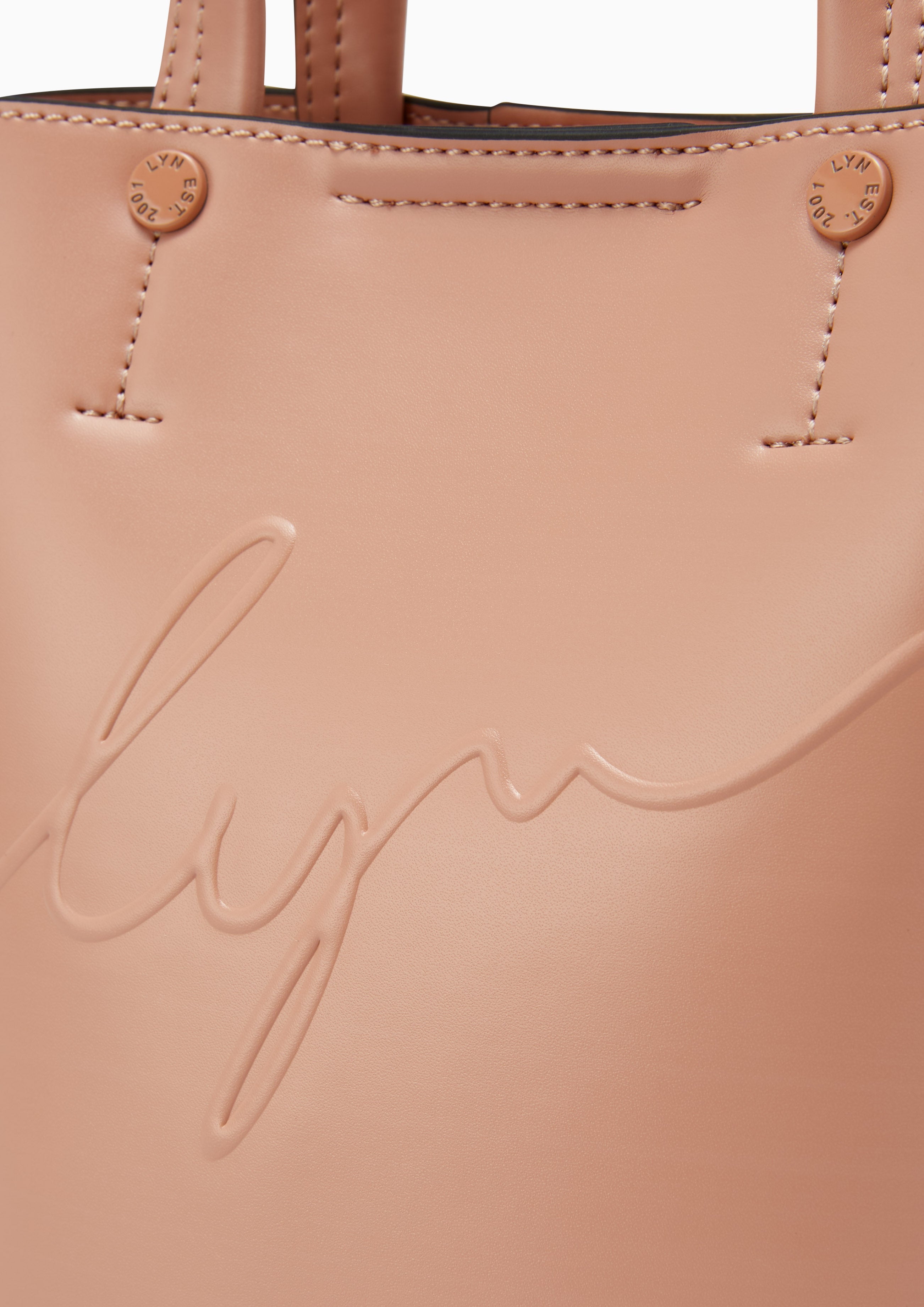 Lynnes M Tote Bag Pink