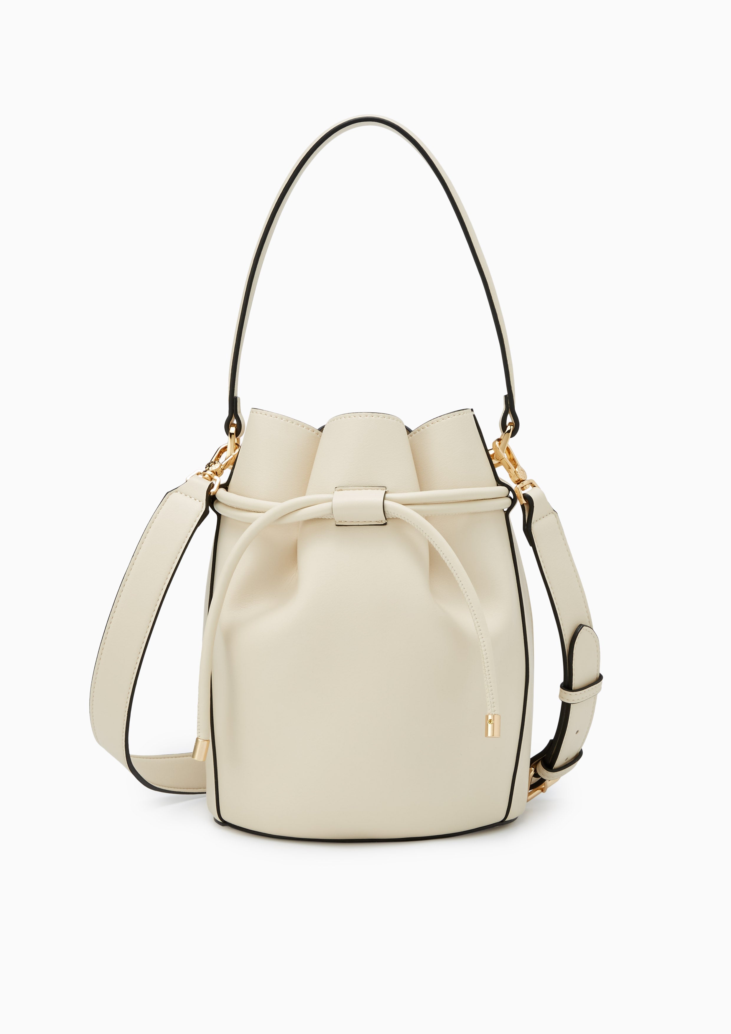 Fortune Cookies Bucket Bag Ivory