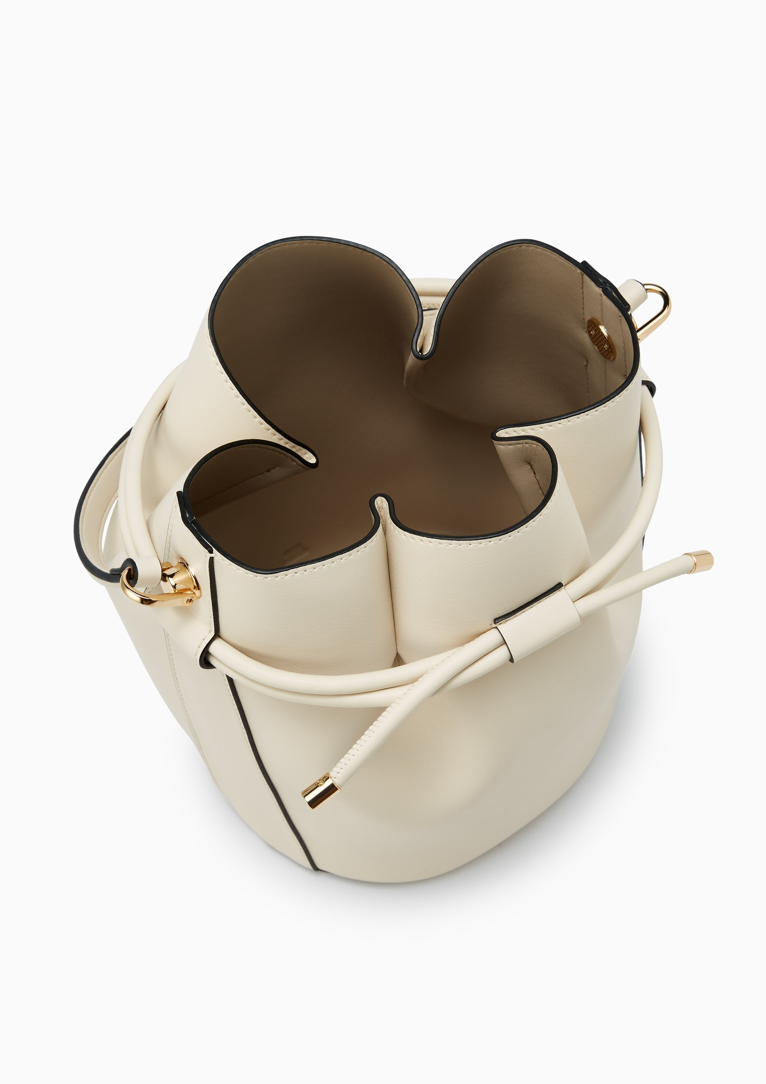 Fortune Cookies Bucket Bag Ivory