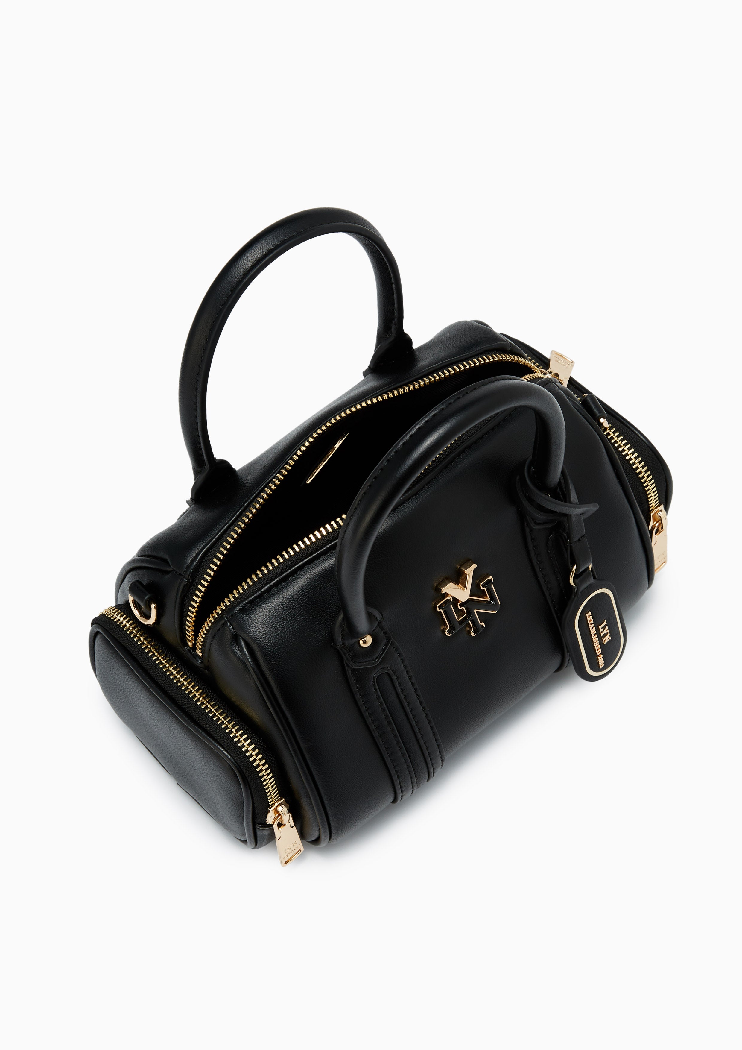 Jolene M Top Handle Bag Black