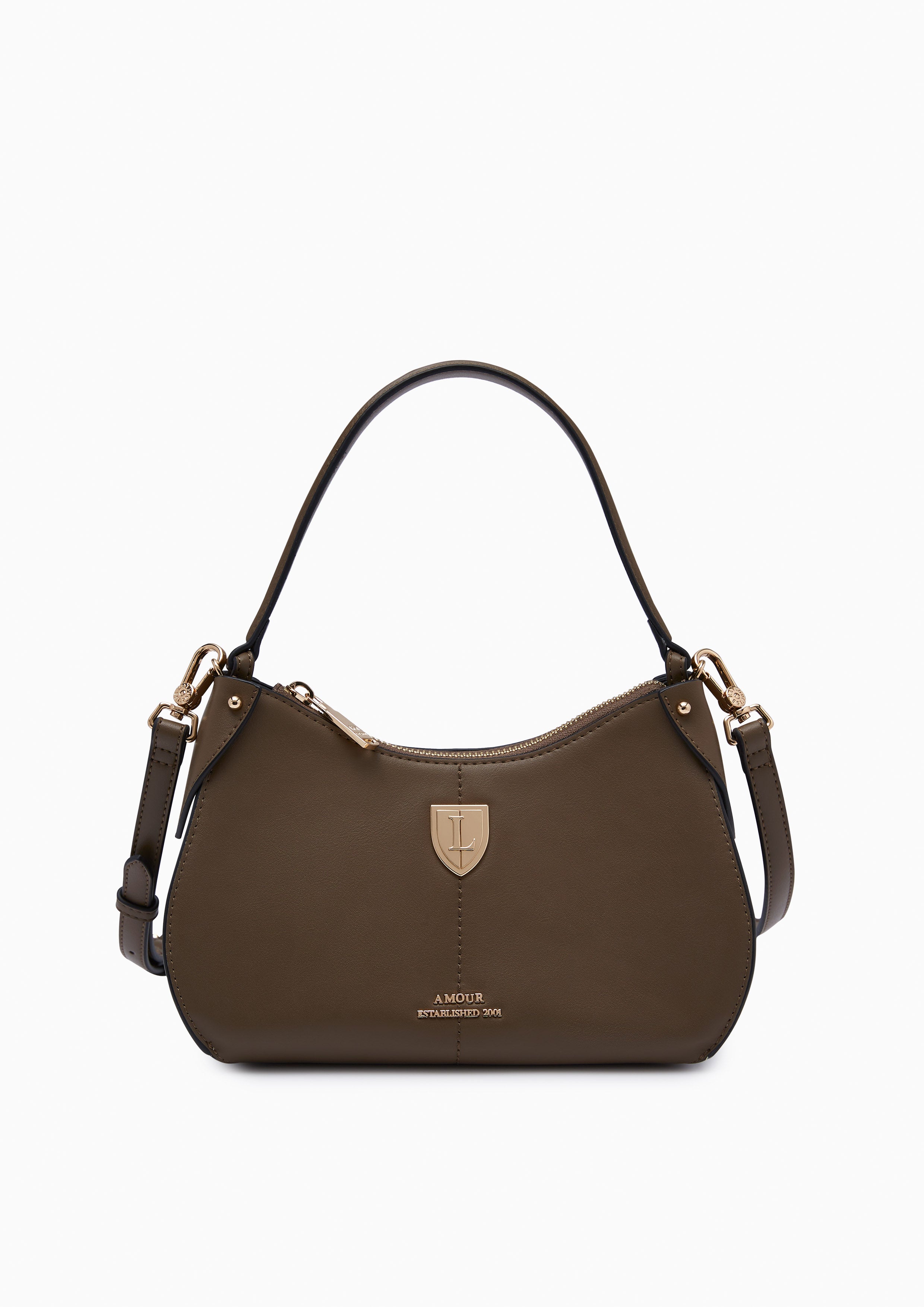 Gaby S Shoulder Bag Dark Brown