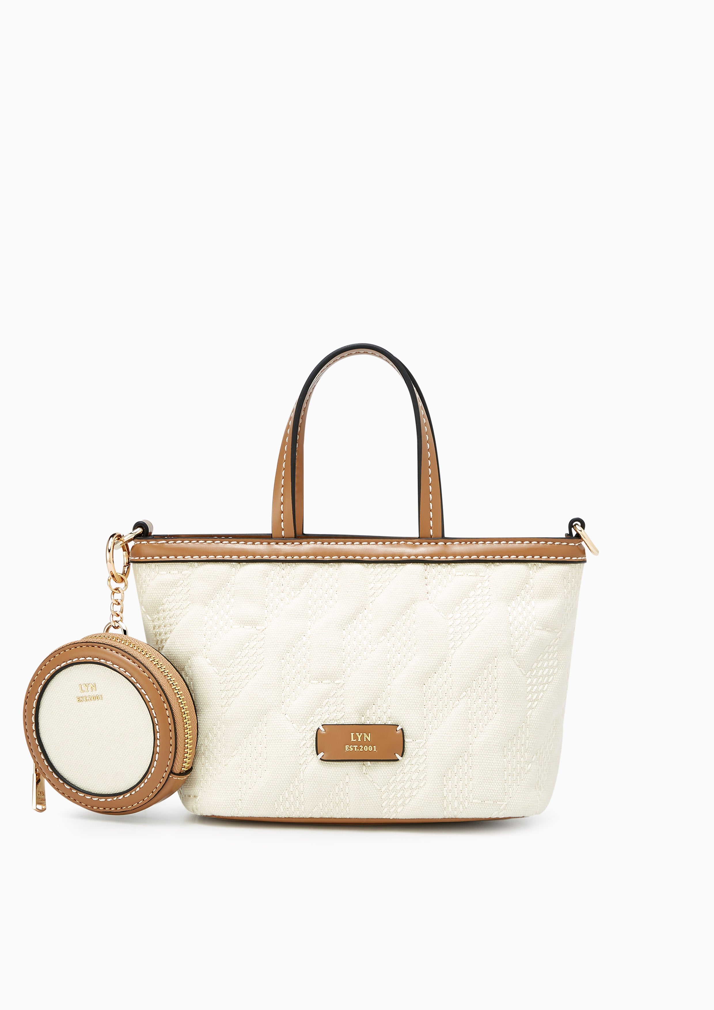 Andrea M Tote Bag Ivory