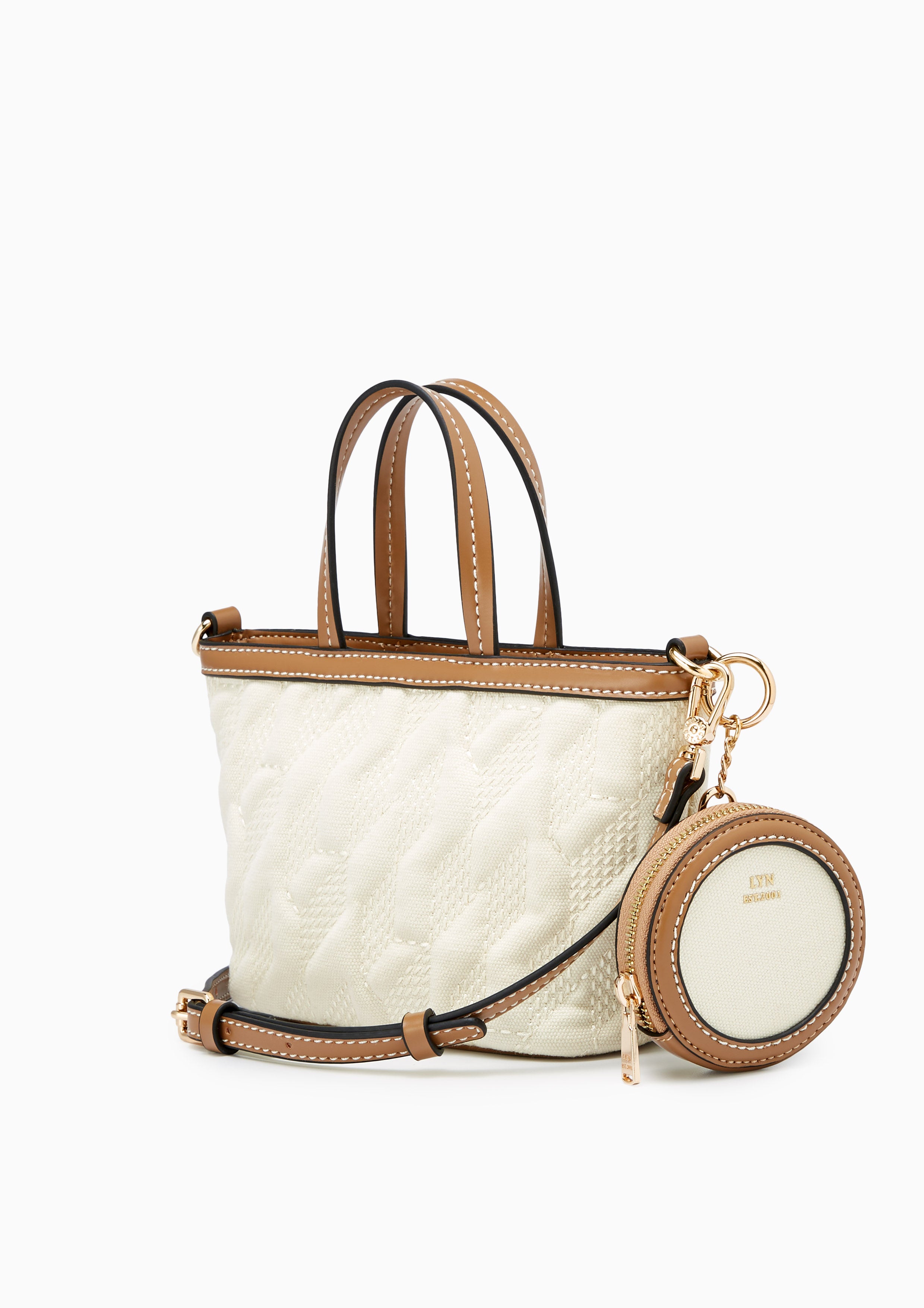 Andrea M Tote Bag Ivory