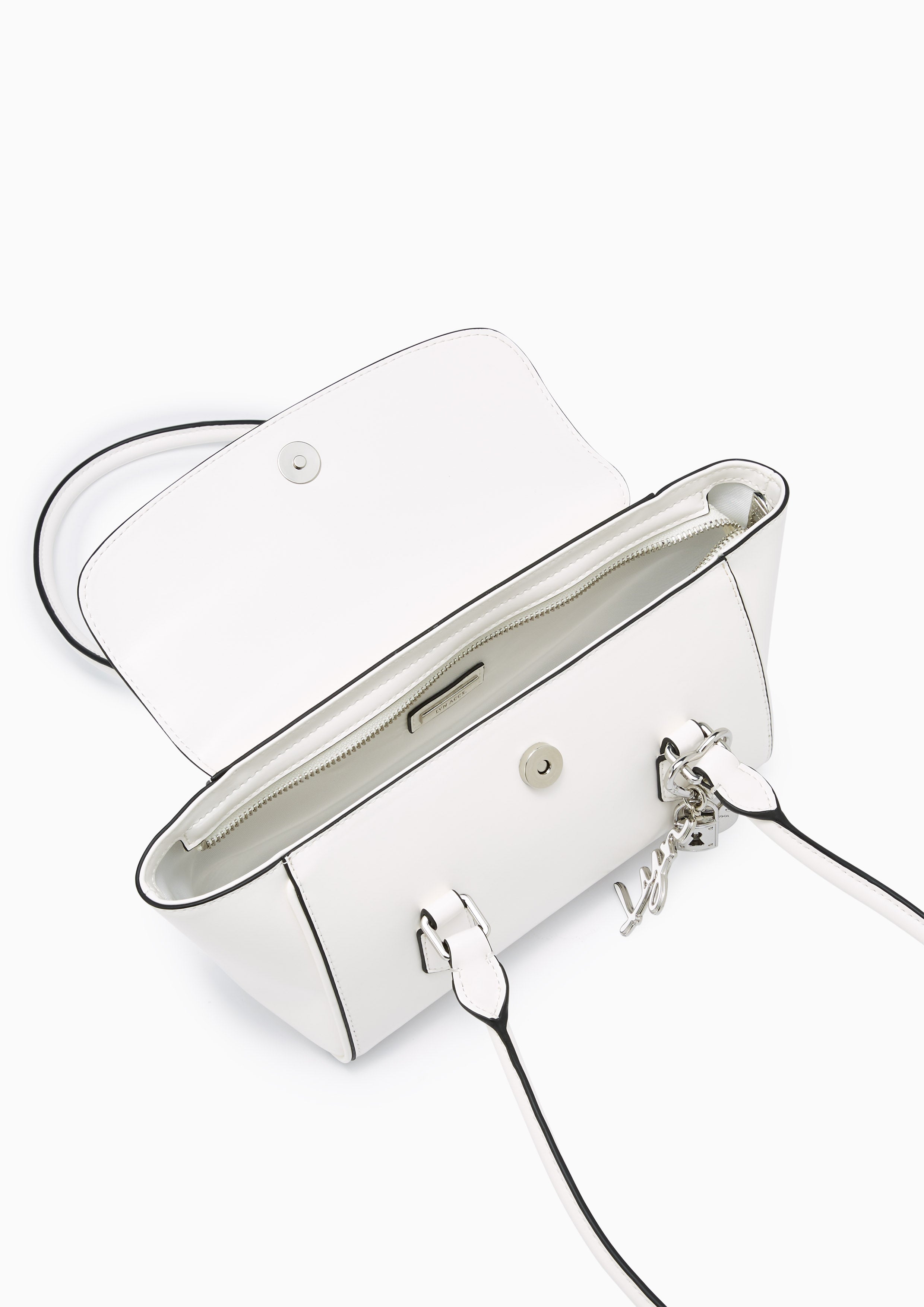 Reina Hobo Shoulder Bag White