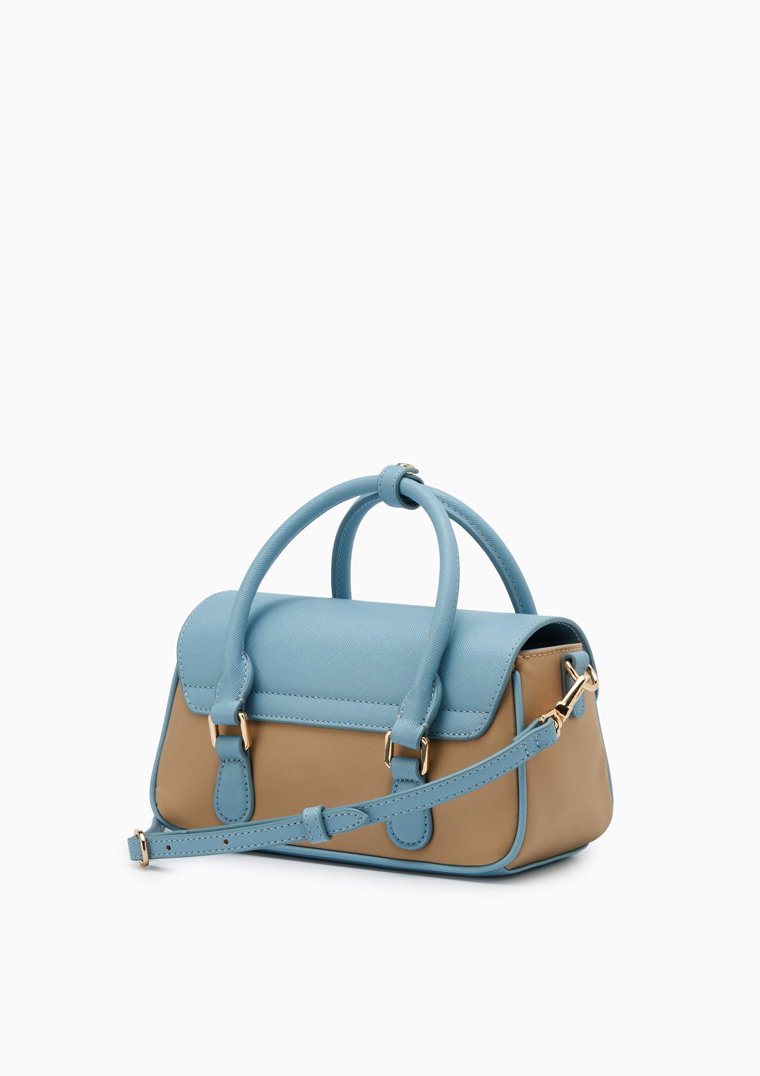 Jibbi Nylon Crossbody Bag Blue