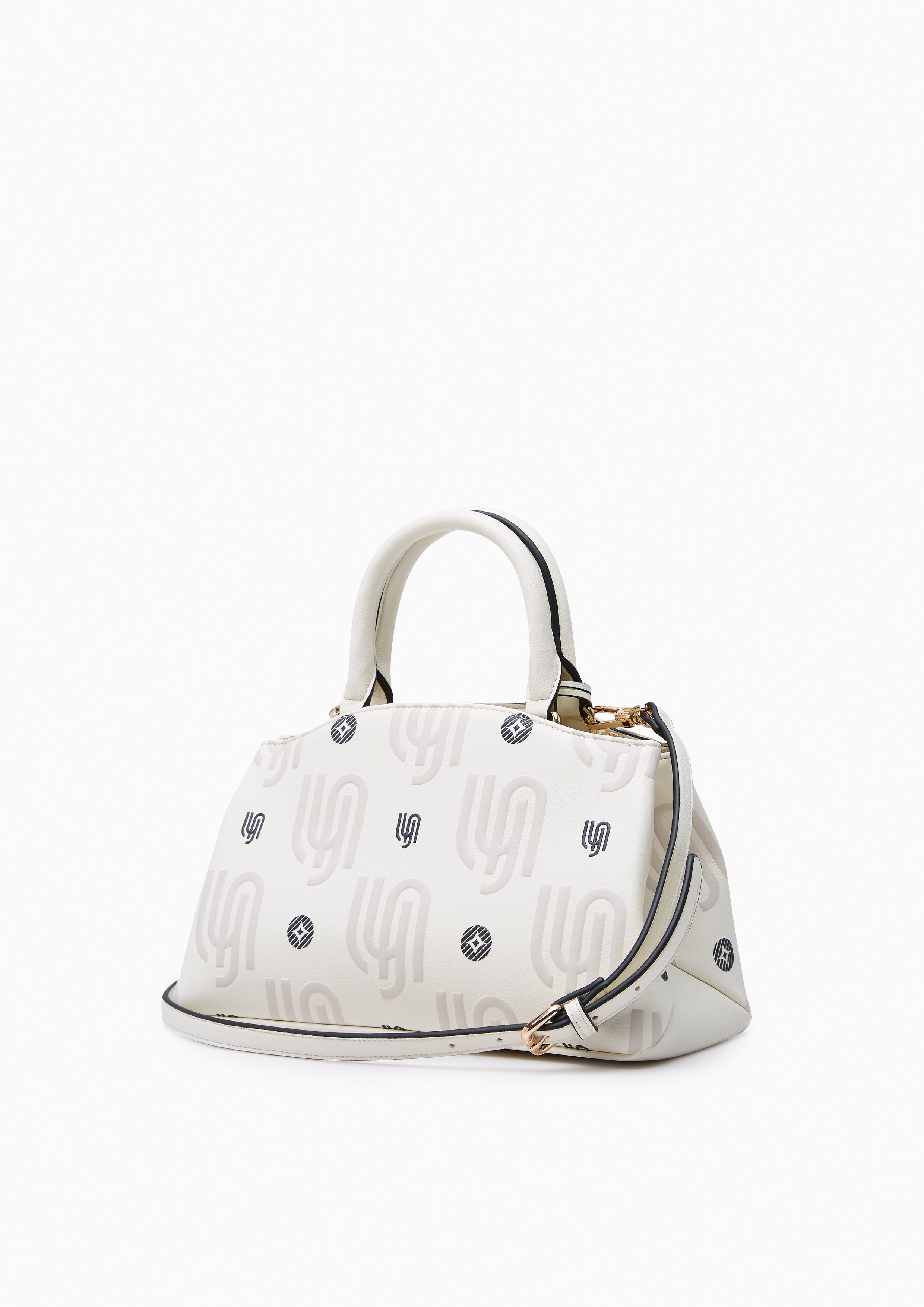 Monica Inf Print Tote Printed Ivory