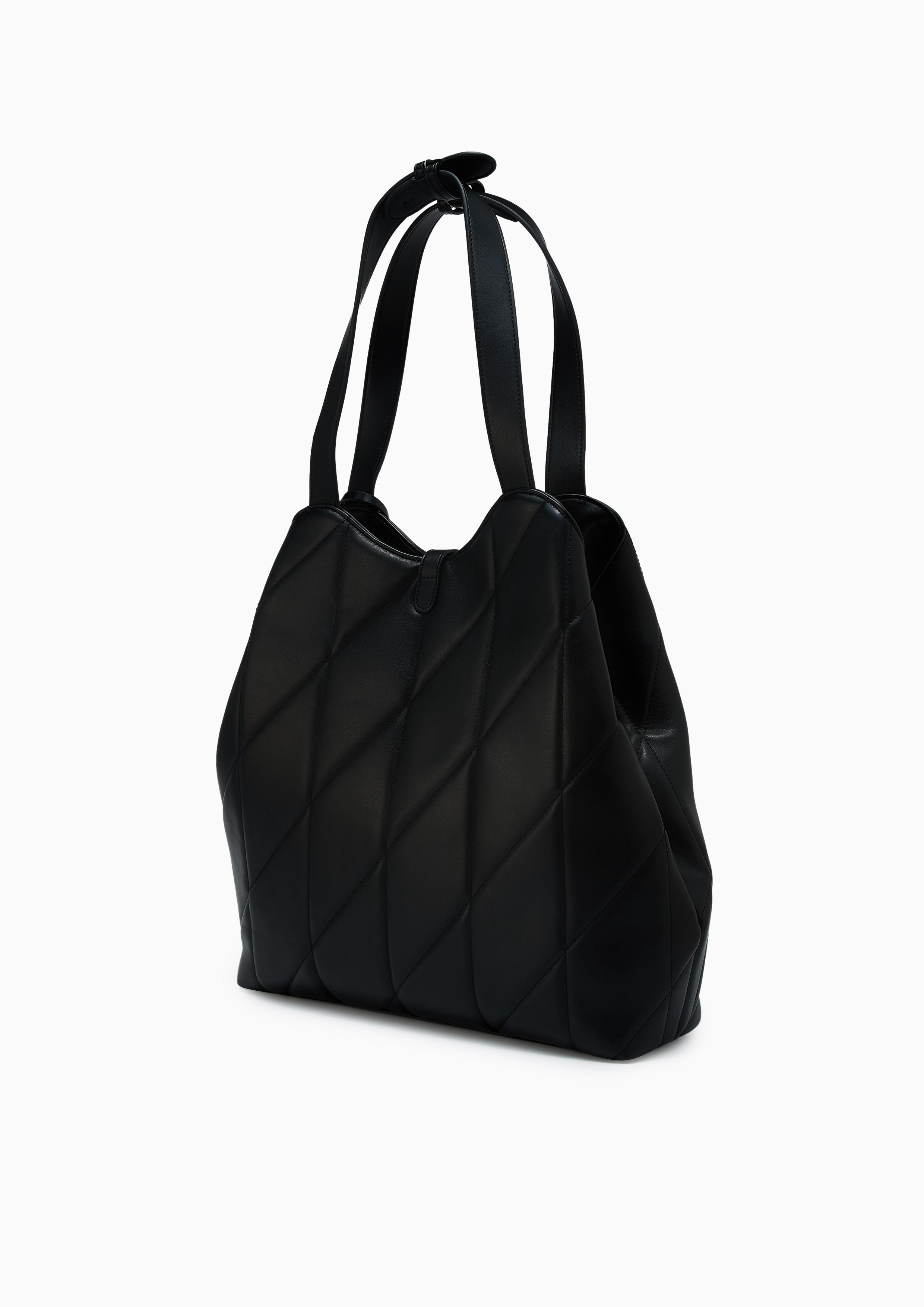 Monica Inf Quilted Tote Xl Black