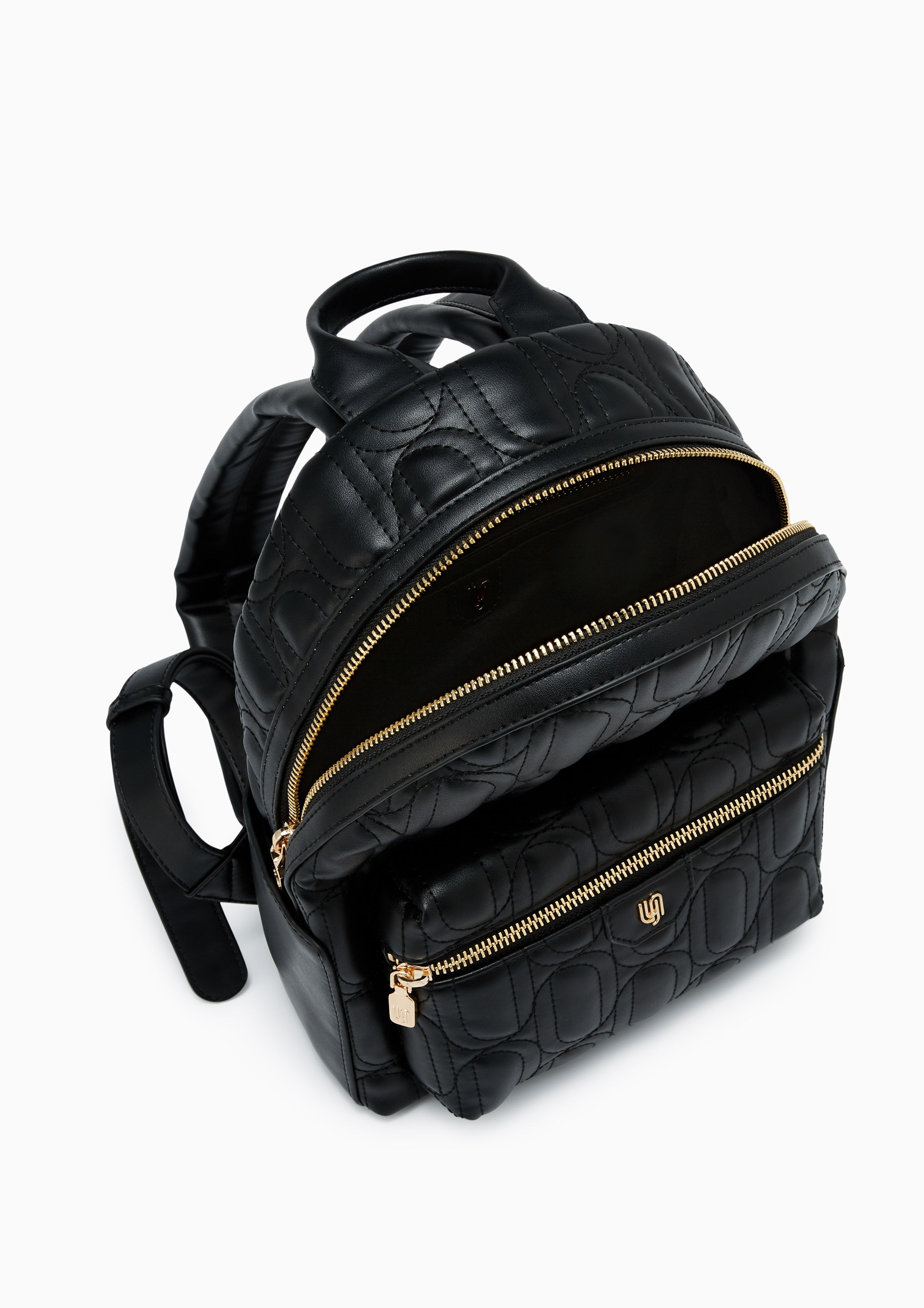 Robyn Infinite Quilt S Backpack Black