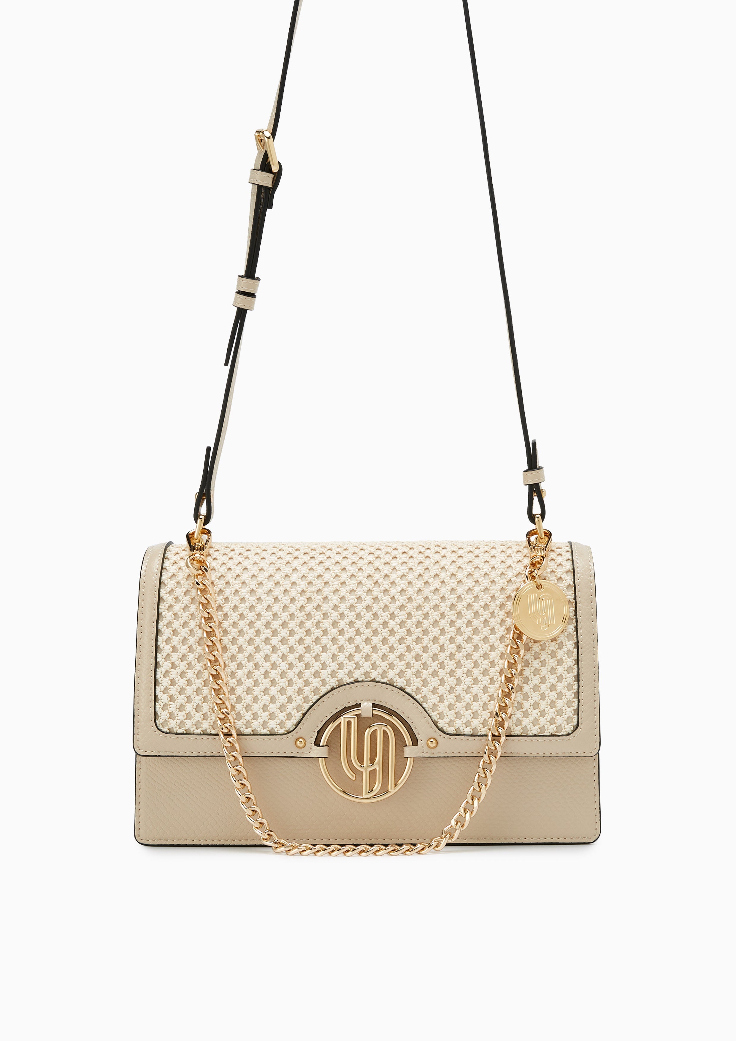 Makayla Infinite M Crossbody Bag Beige