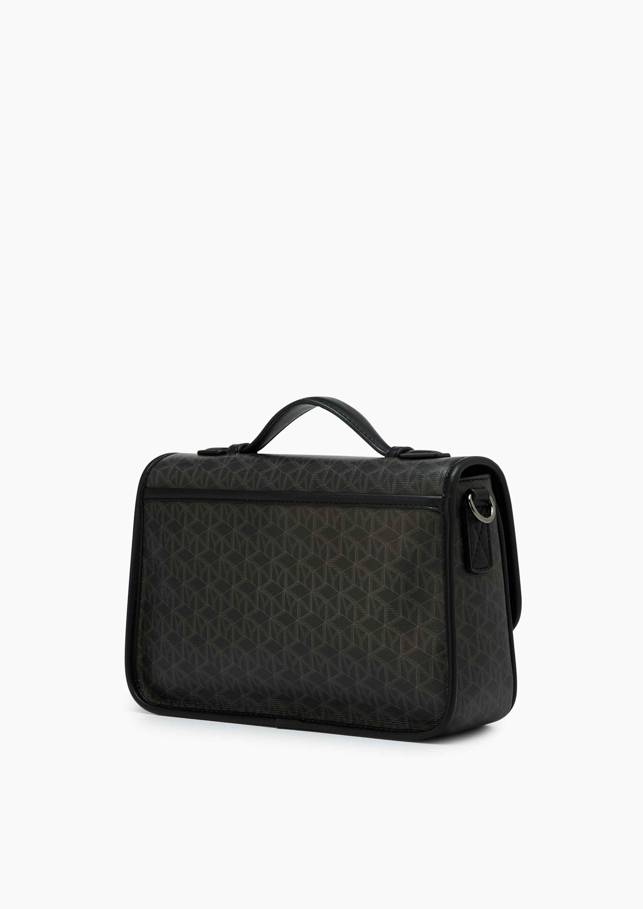 Enes Infinite Messenger Bag Printed Black