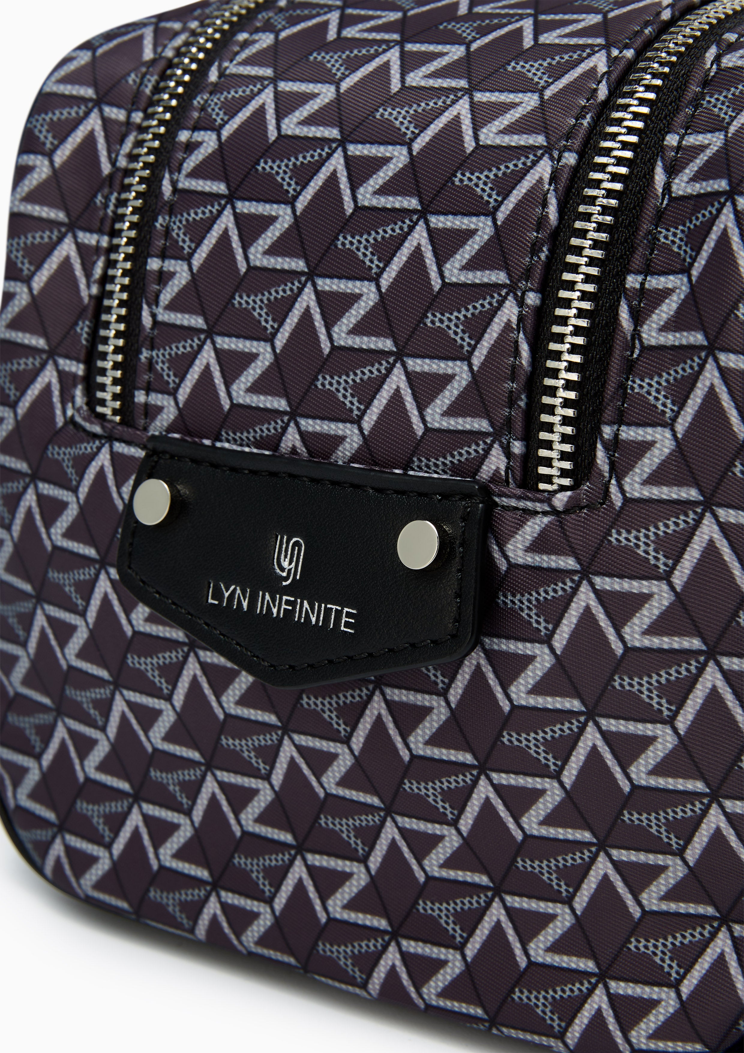 Enes Infinite Vanity Bag Printed Black