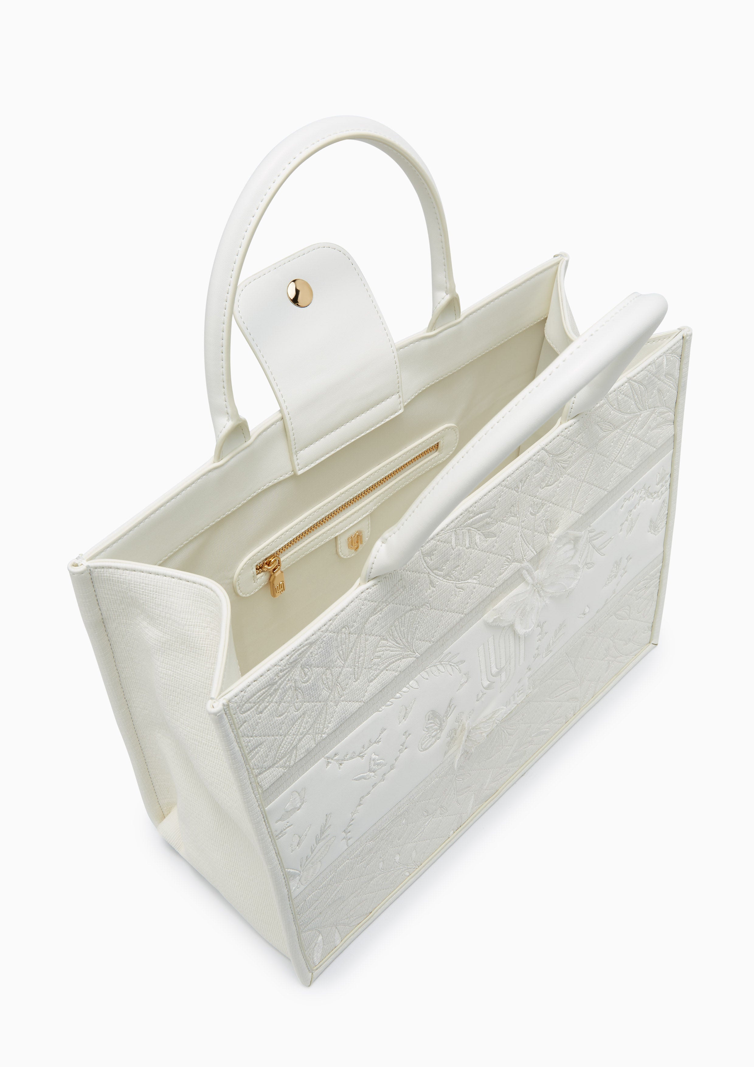 Gretta Infinite Tote Bag Off-White