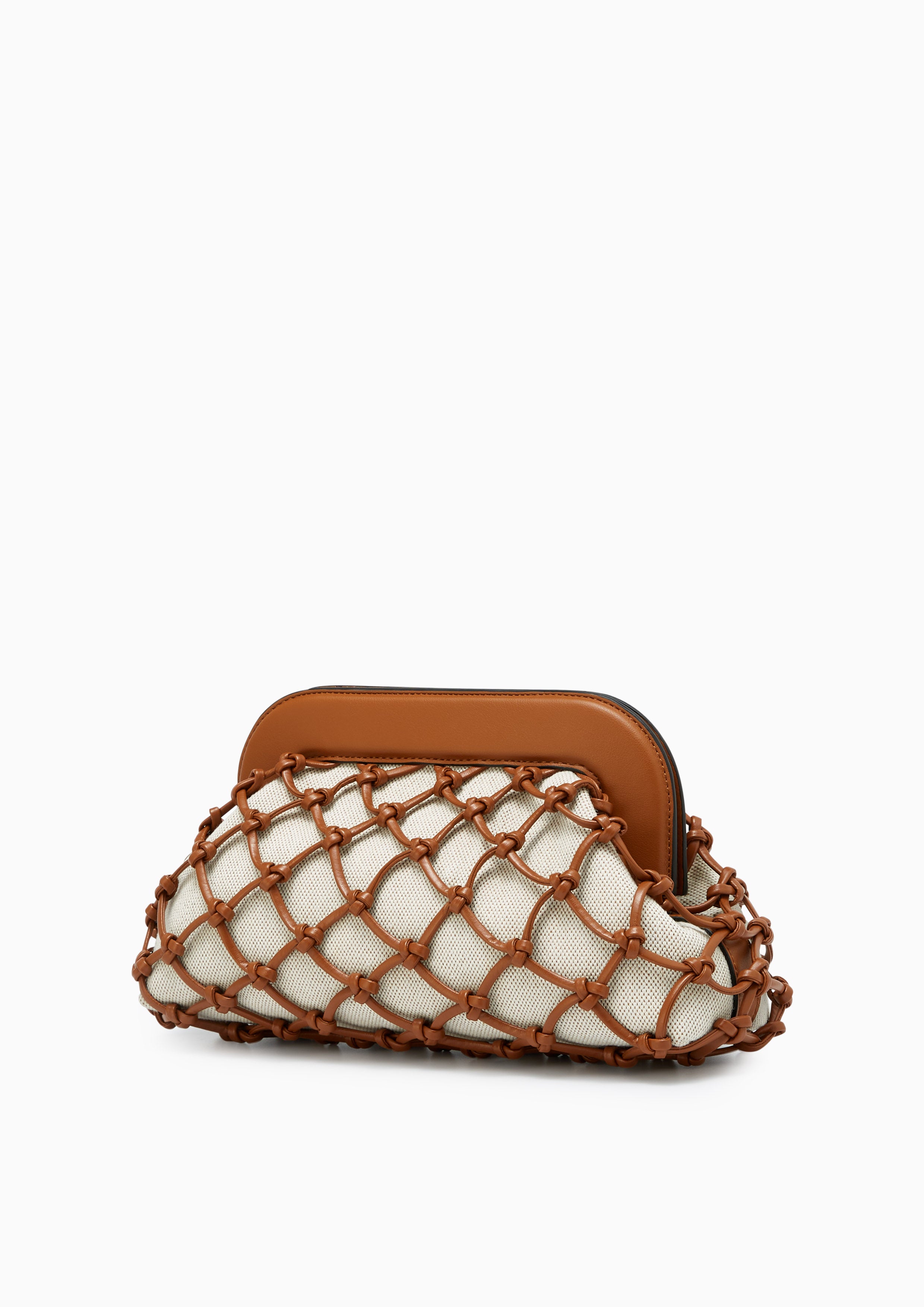 Lucia Infinite Clutch Brown