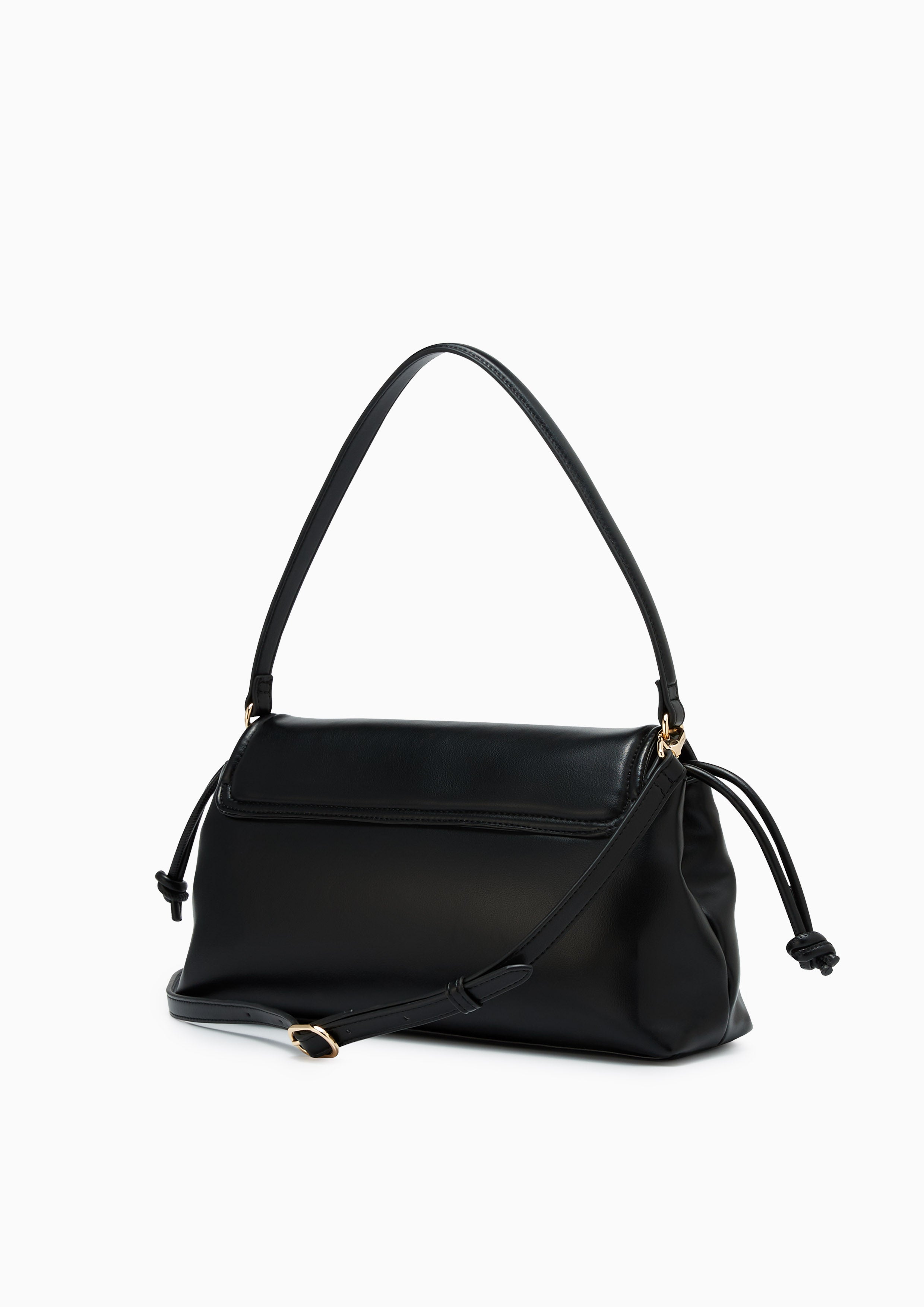 Nyxia Infinite Puff Crossbody Bag Black