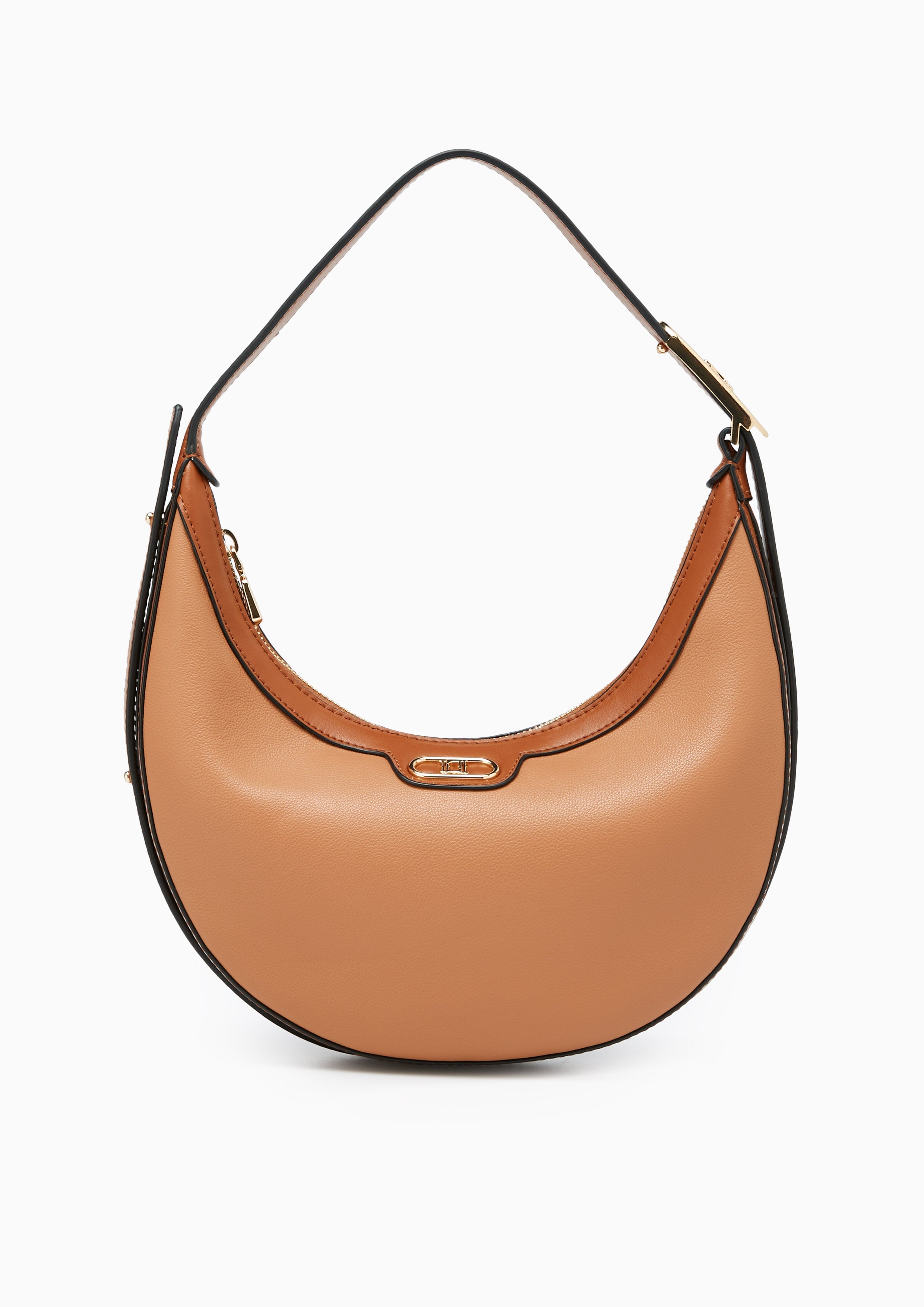 Riva Twotone M Shoulder Bag Brown