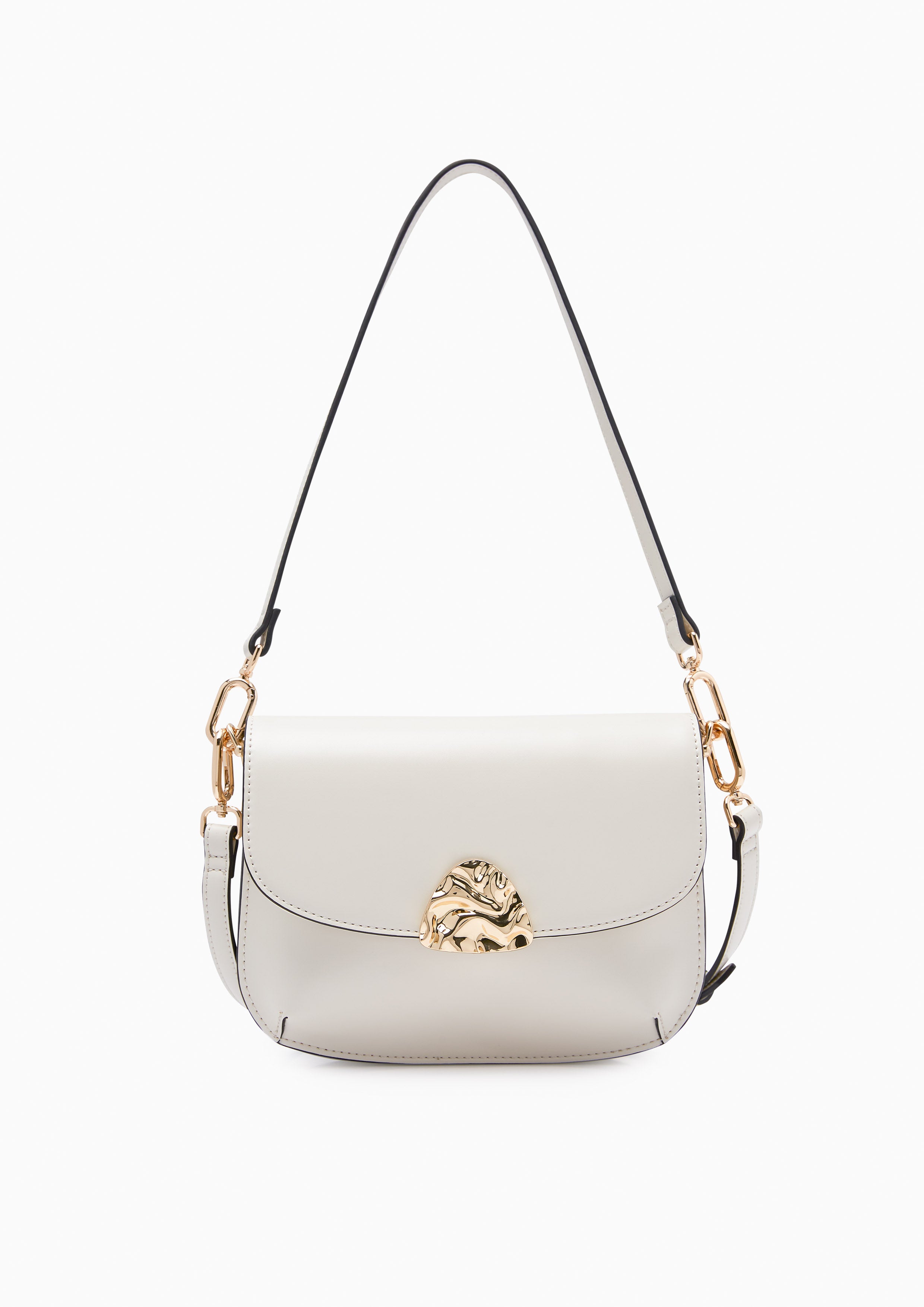 Alta S Shoulder Bag Off-White