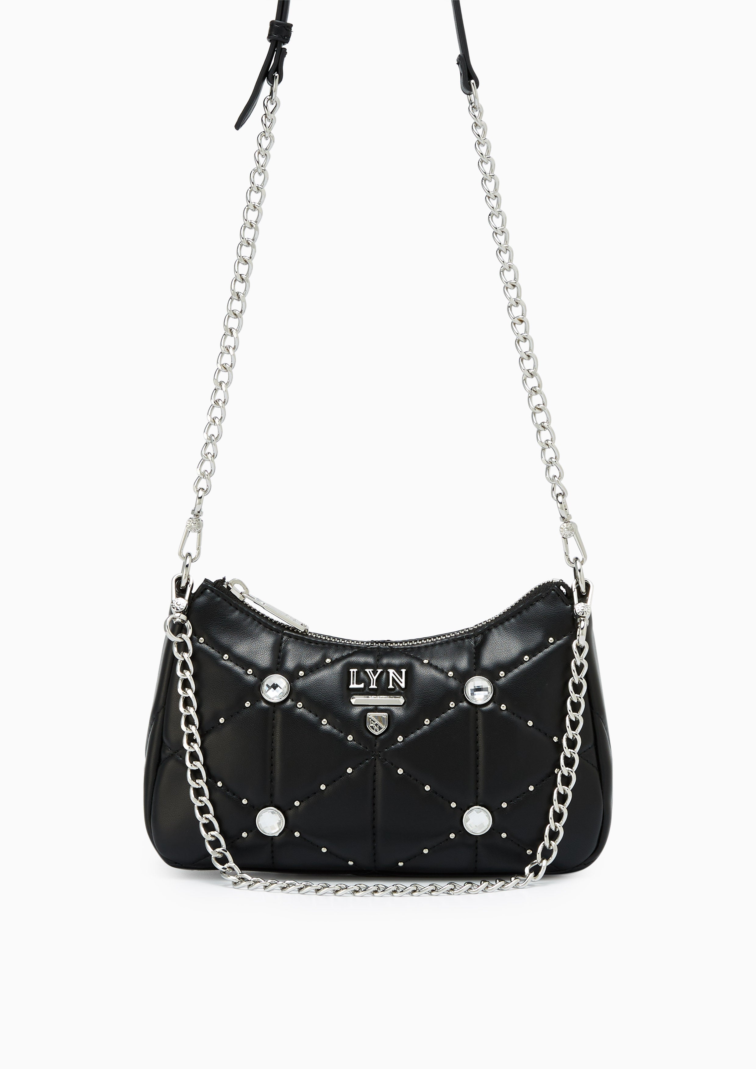 Tricia Bliss Circle Shoulder Bag Black