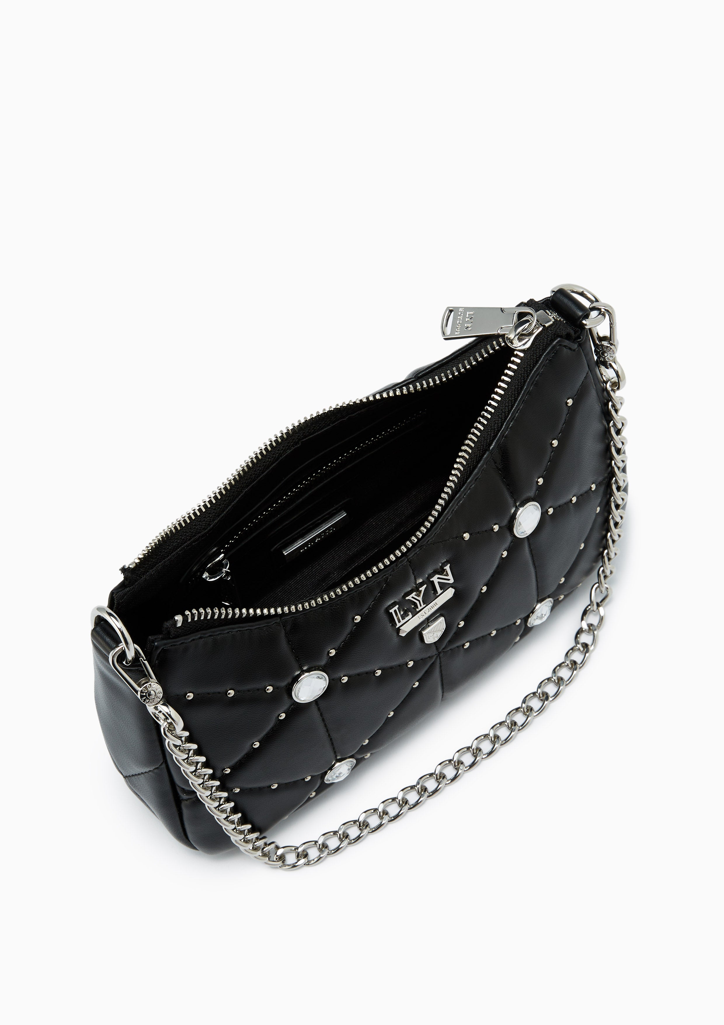 Tricia Bliss Circle Shoulder Bag Black